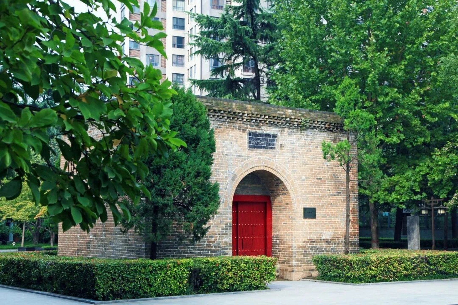 公园(28)|西安:木塔寺遗址公园 西安木塔寺公园 地址:雁塔区科技六路6