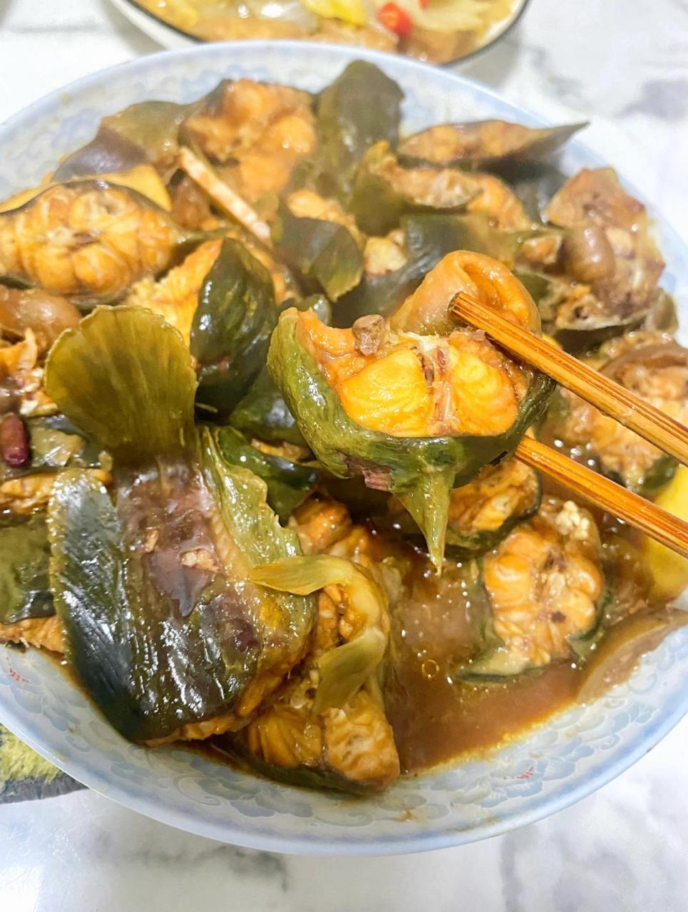 儿时回忆7515有手就会的清蒸塘角鱼|鲜嫩爽 吃腻了千篇一律的清蒸