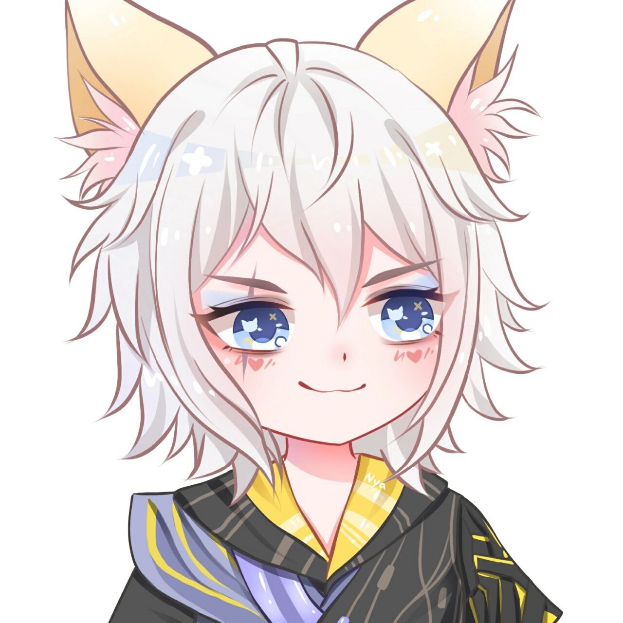 七夕王者情侣头像,给你们了,图4图5是空白背景,你们可以随意diy 这次