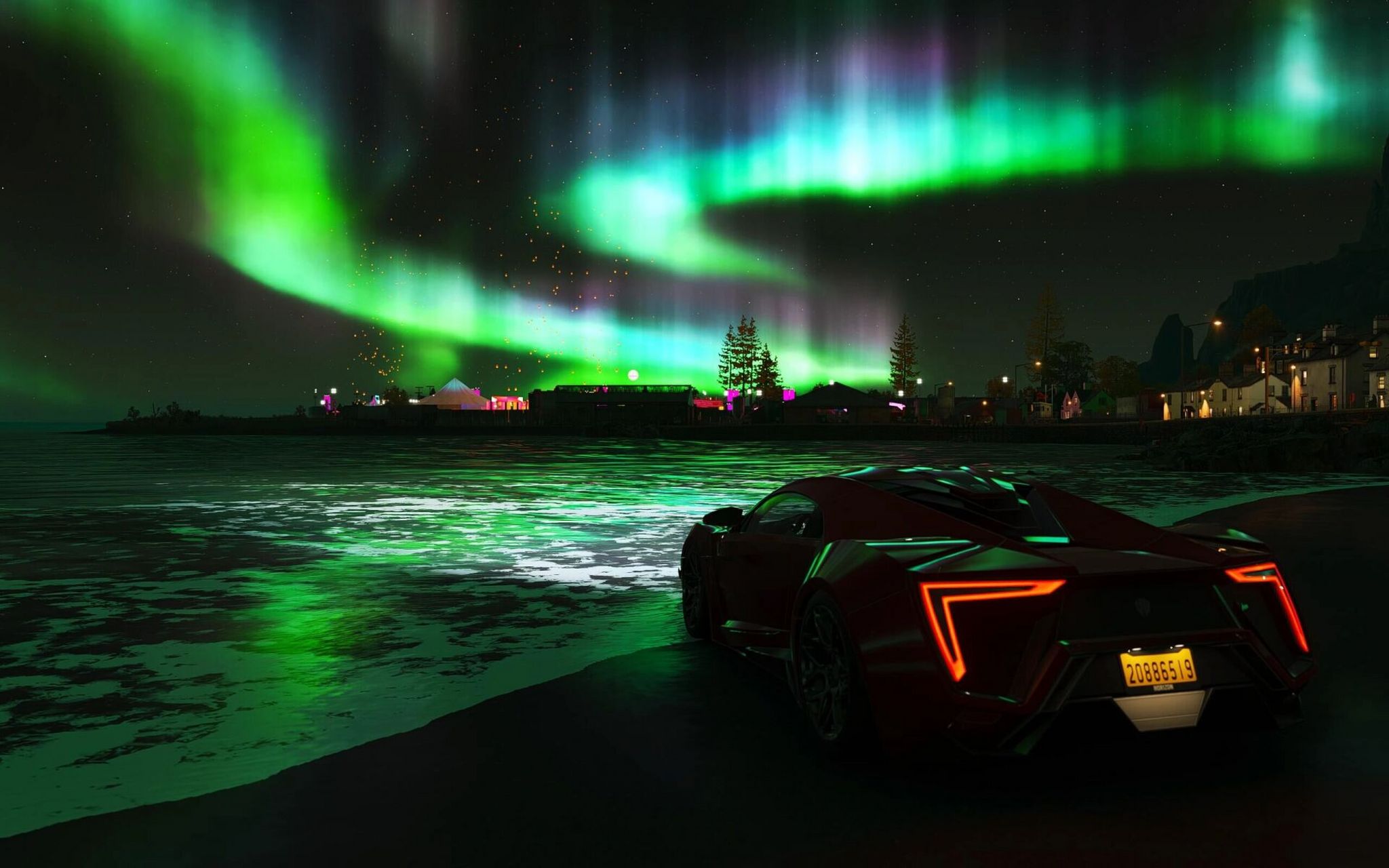 地平线5画质真的高,4适合看看风景 图一到图四是5代,图五到图八是4代