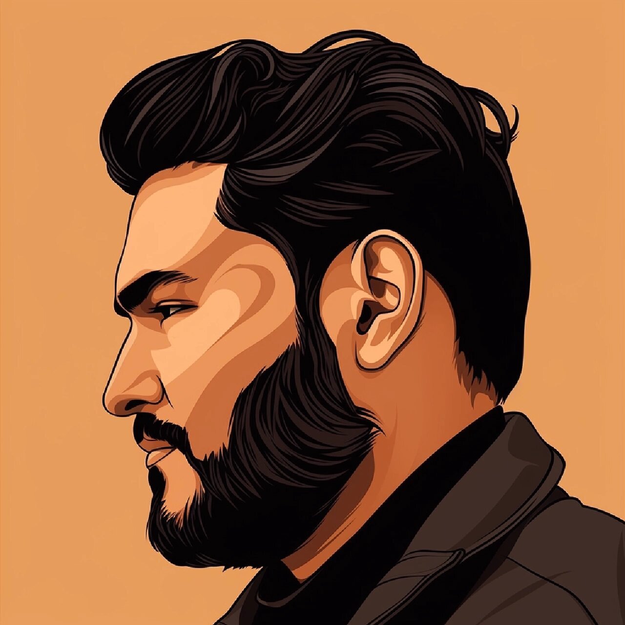 中年男人的专属头像 坚持每日分享精彩头像设计,敬请关注!