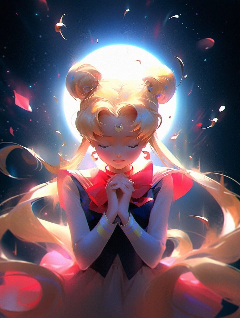 美少女许愿头像0278 祝各位美少女心想事成7893 #日常碎片