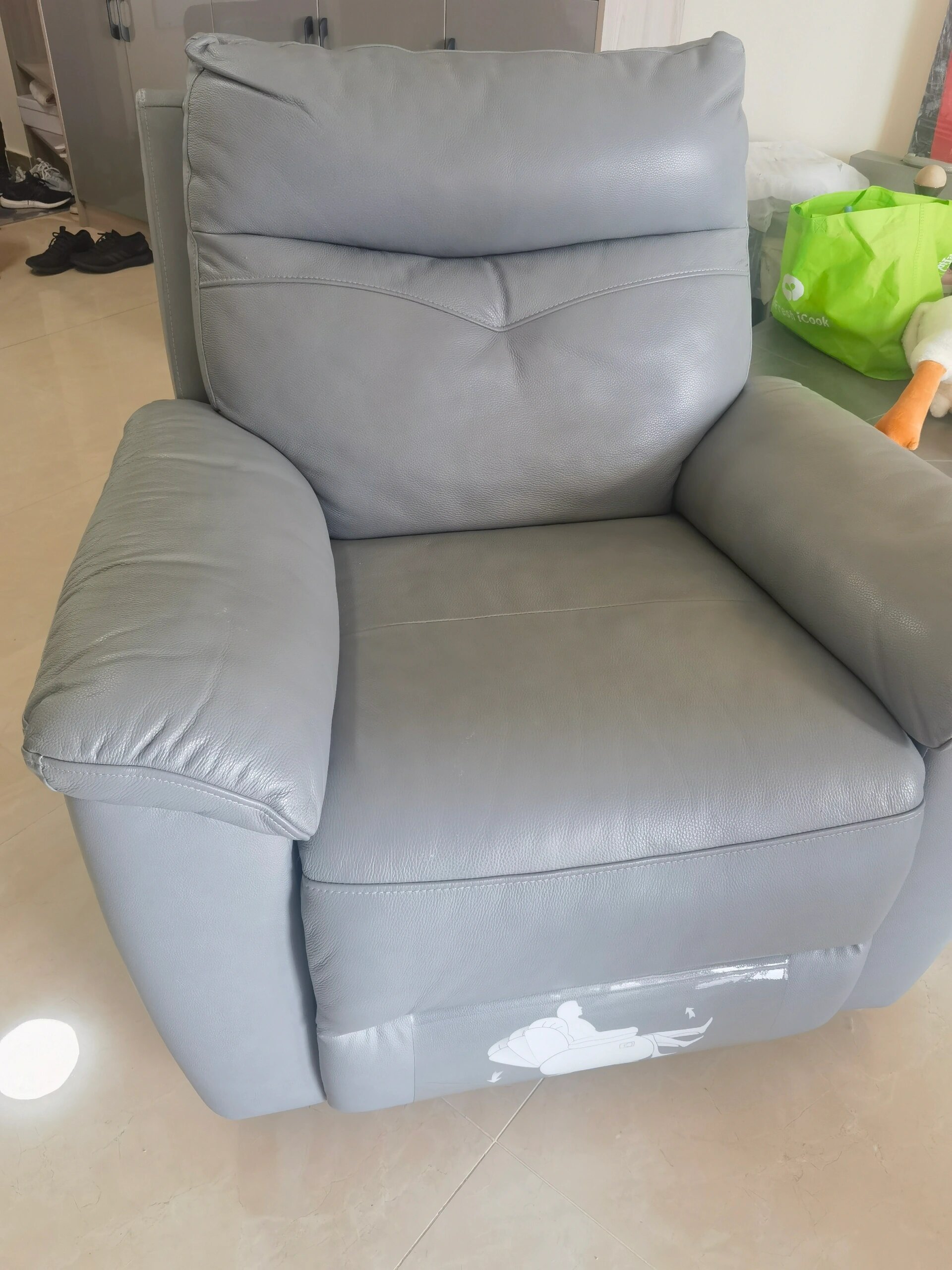 顾家家居单人沙发