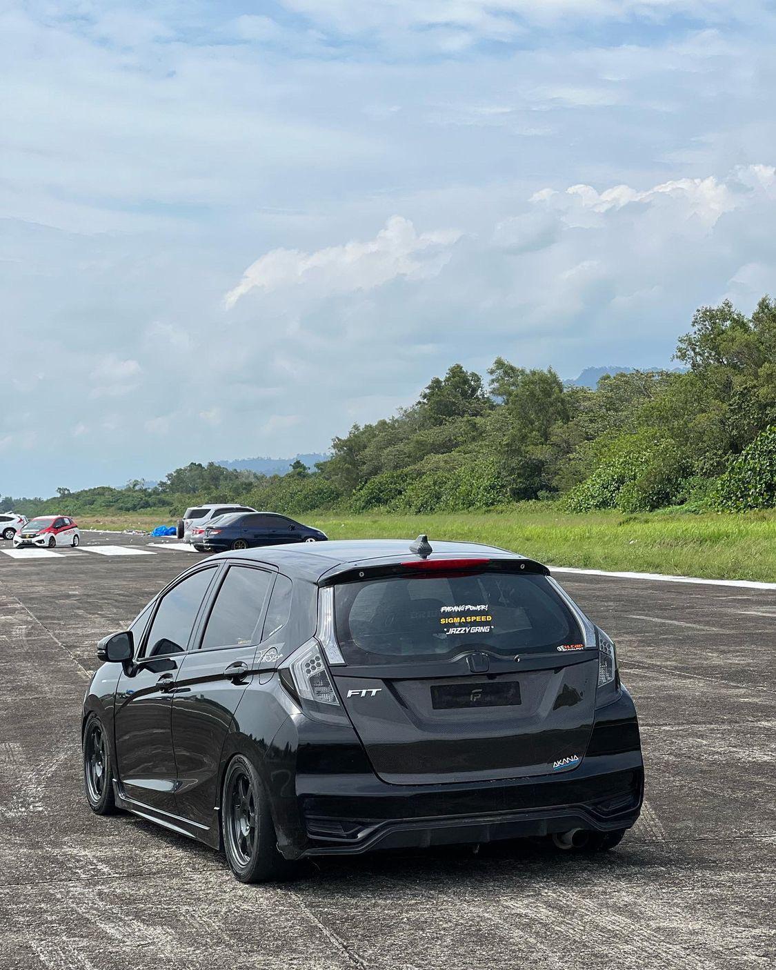 飞度gk5单出大炮黑武士改装案例