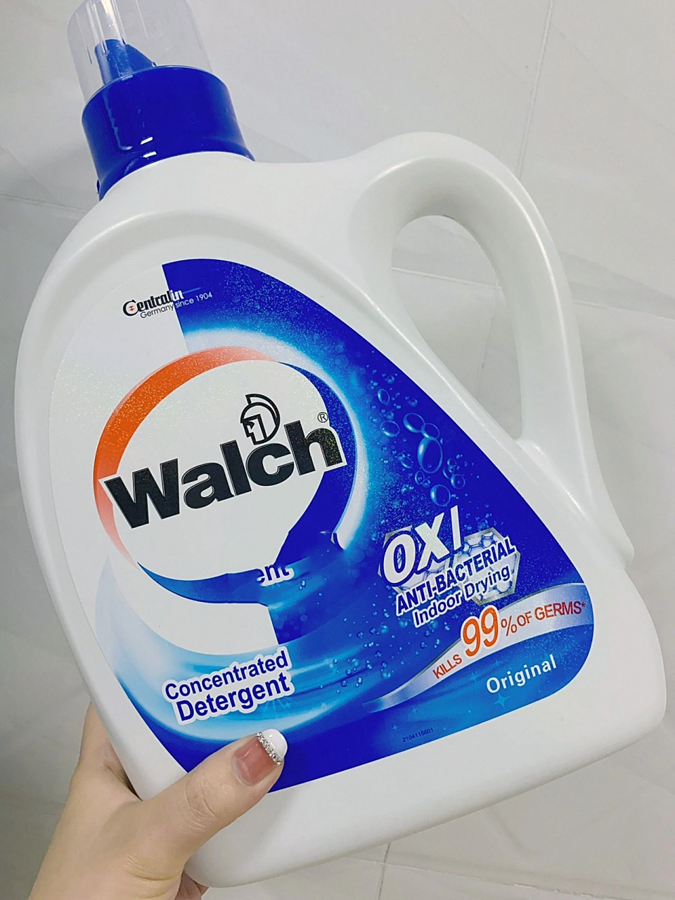 终于拥有两种威露士洗衣液～可以做比较啦17 图一:威露士原味有氧