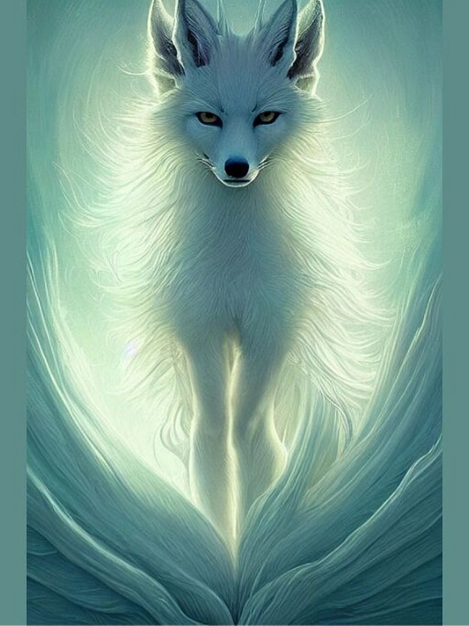 山海经异兽·九尾狐