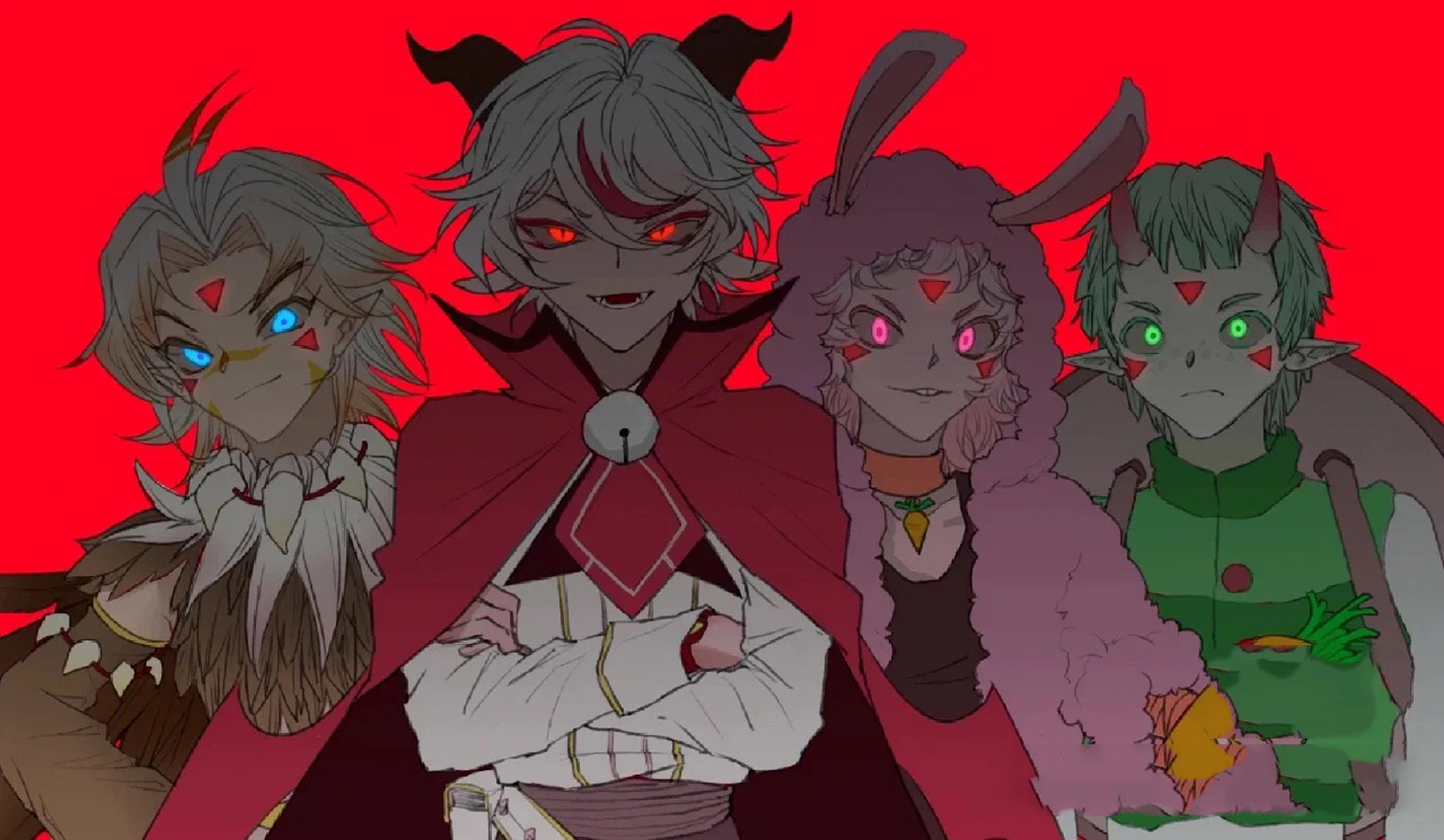 当破影大王和他的手下拟人了 好帅的