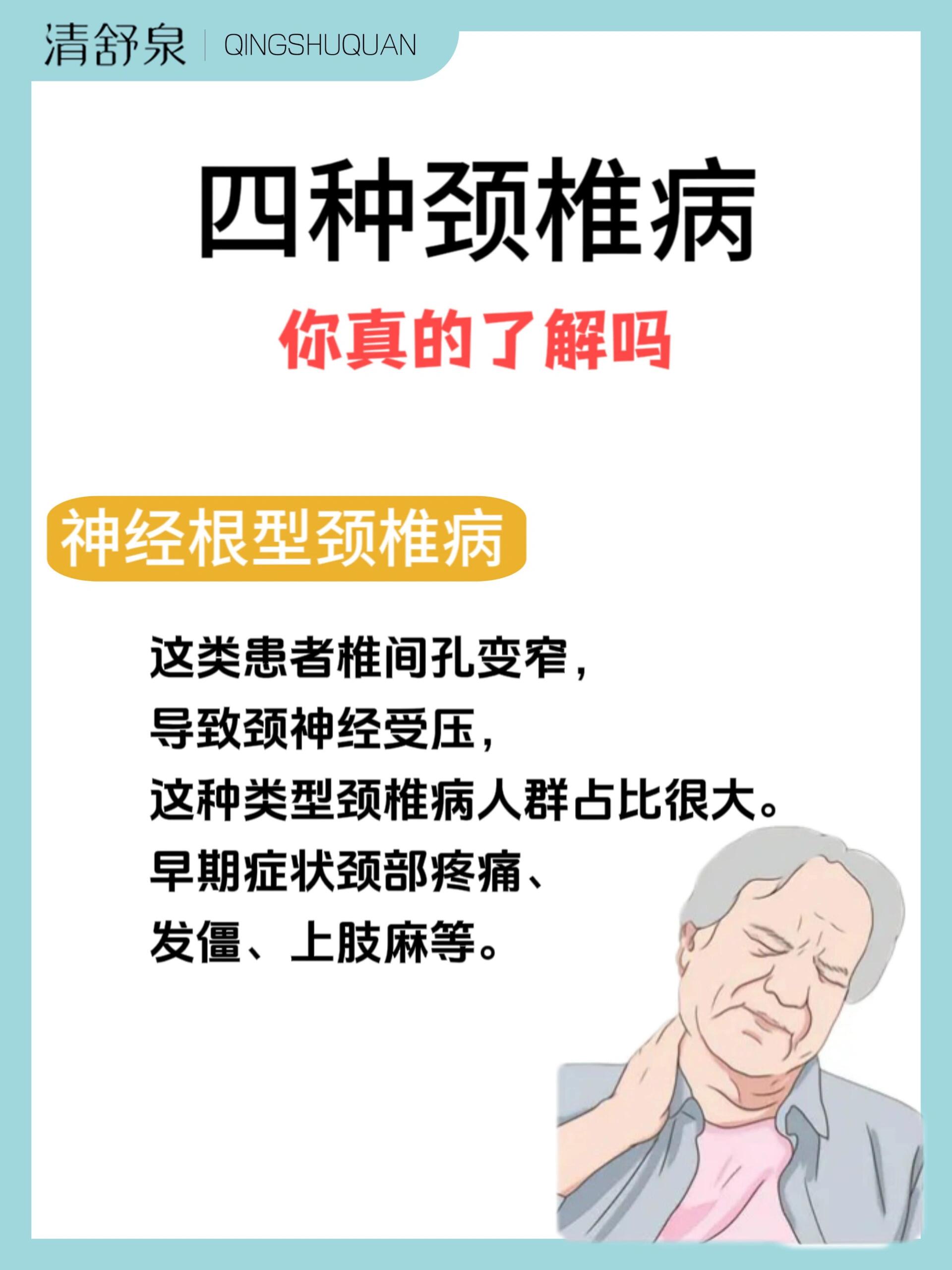 颈椎病的症状表现图片