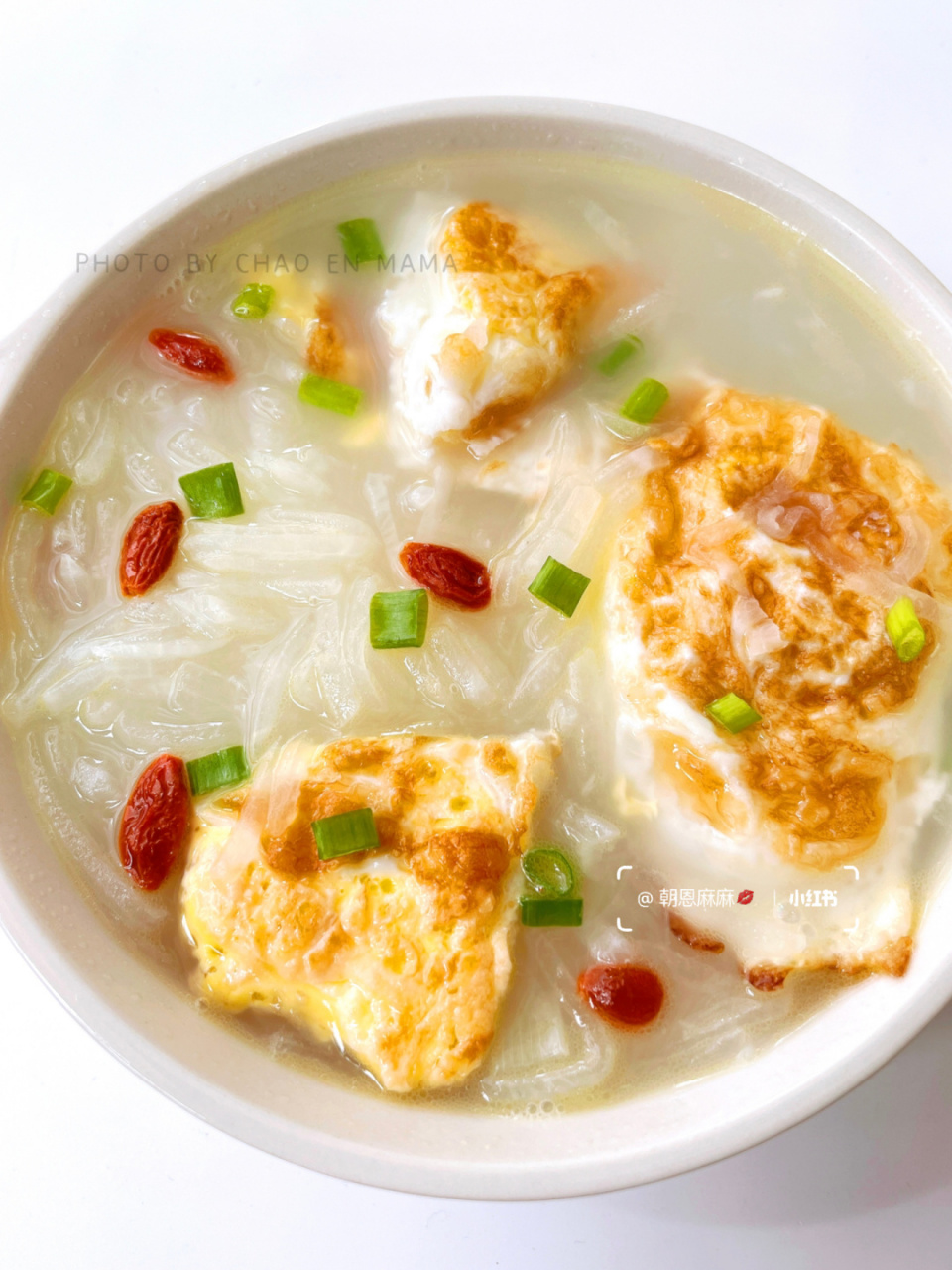 妈妈们一起来安排吧9595 06食材: 73萝卜丝 73鸡蛋 	 99