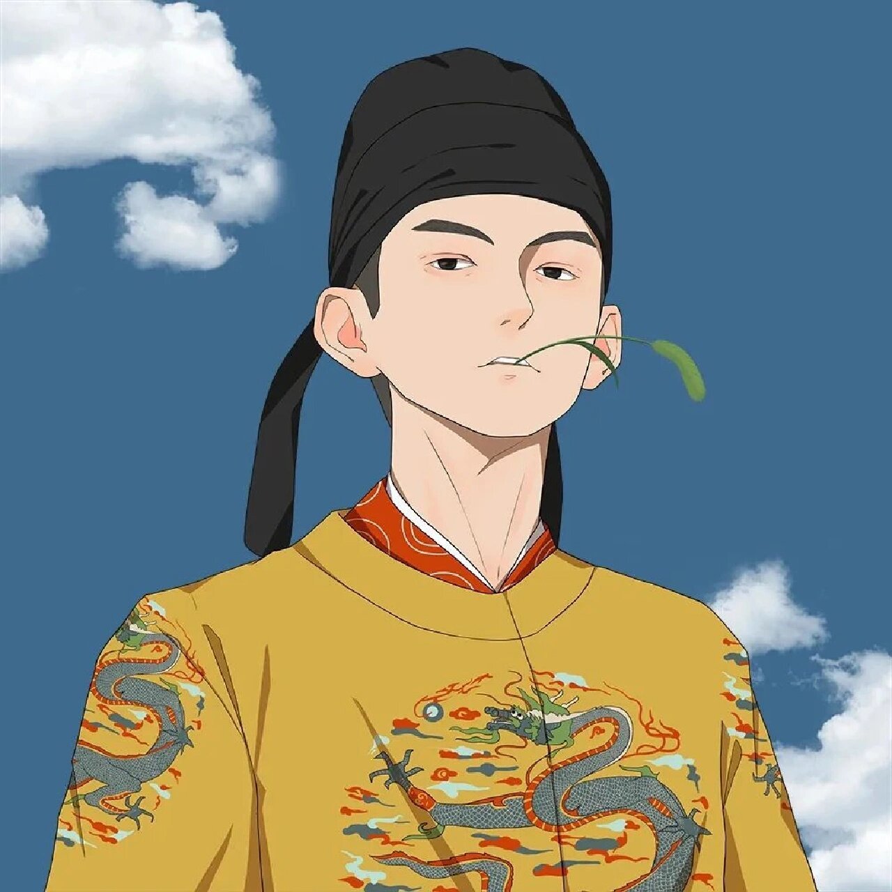 超级冷酷洒脱的古代官人男头!