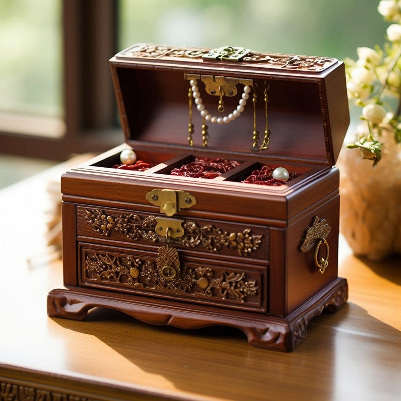 实木首饰盒|居家美物,一个盒子就是一幅画 浮躁的现实世界,给内心觅一