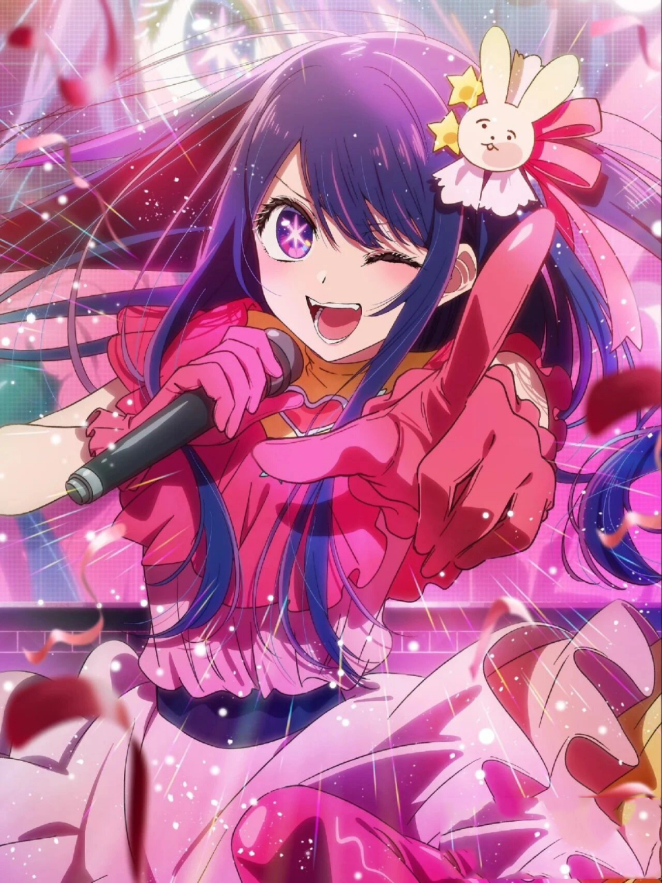 临摹的《我推的孩子》动漫角色下期画粉丝头像   不想涂色了