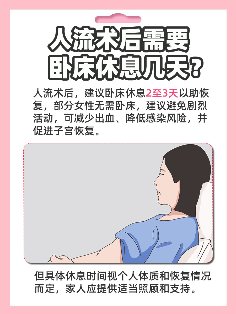 终止妊娠一般休息几天