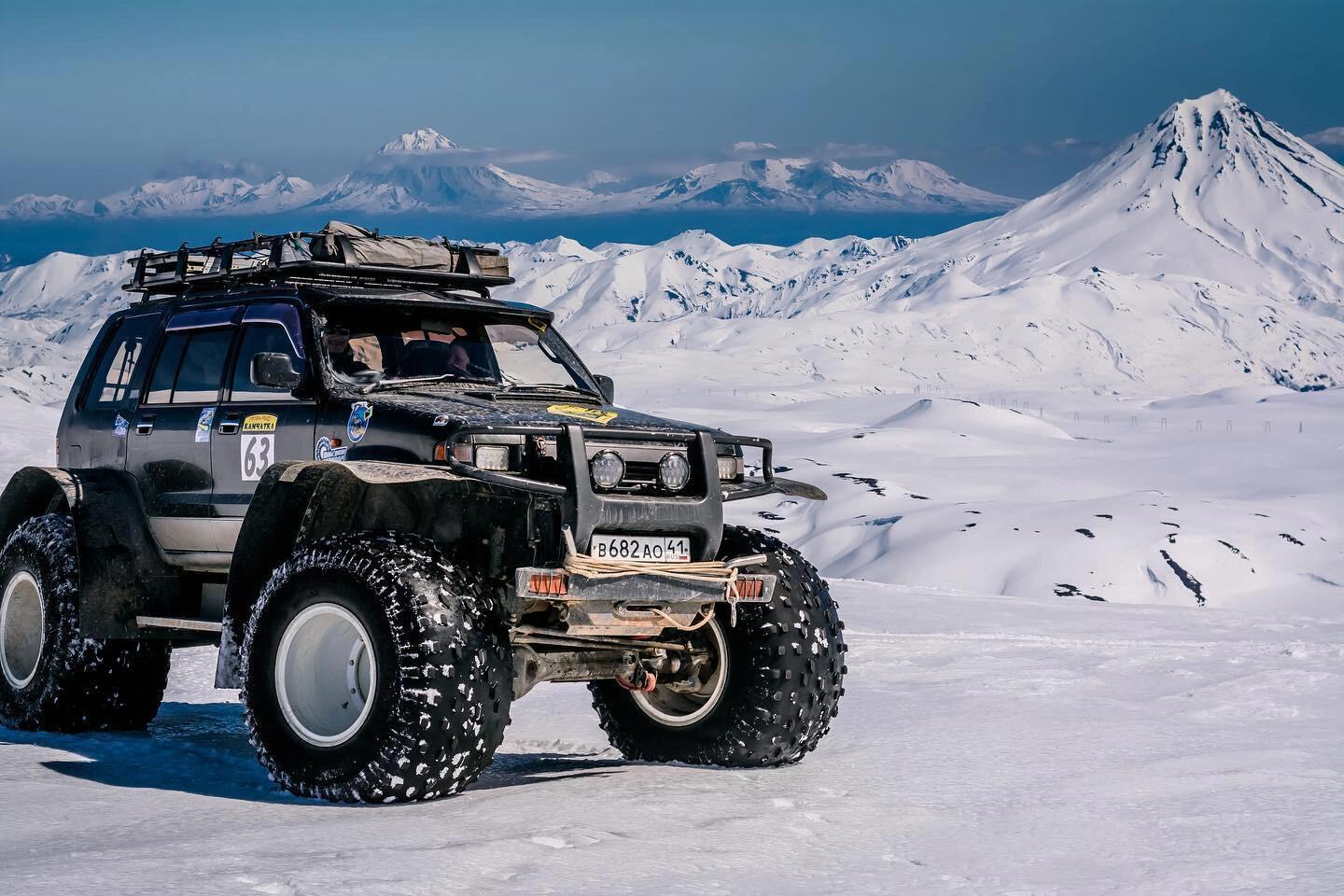 堪察加2024,大脚车冰川穿越火山徒步