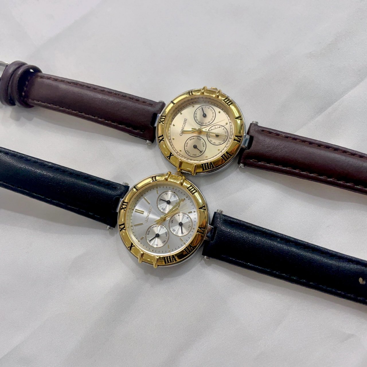 经过岁月沉淀的好表 老国货宫狮牌 九零年代老国货手表,时尚大气宫狮