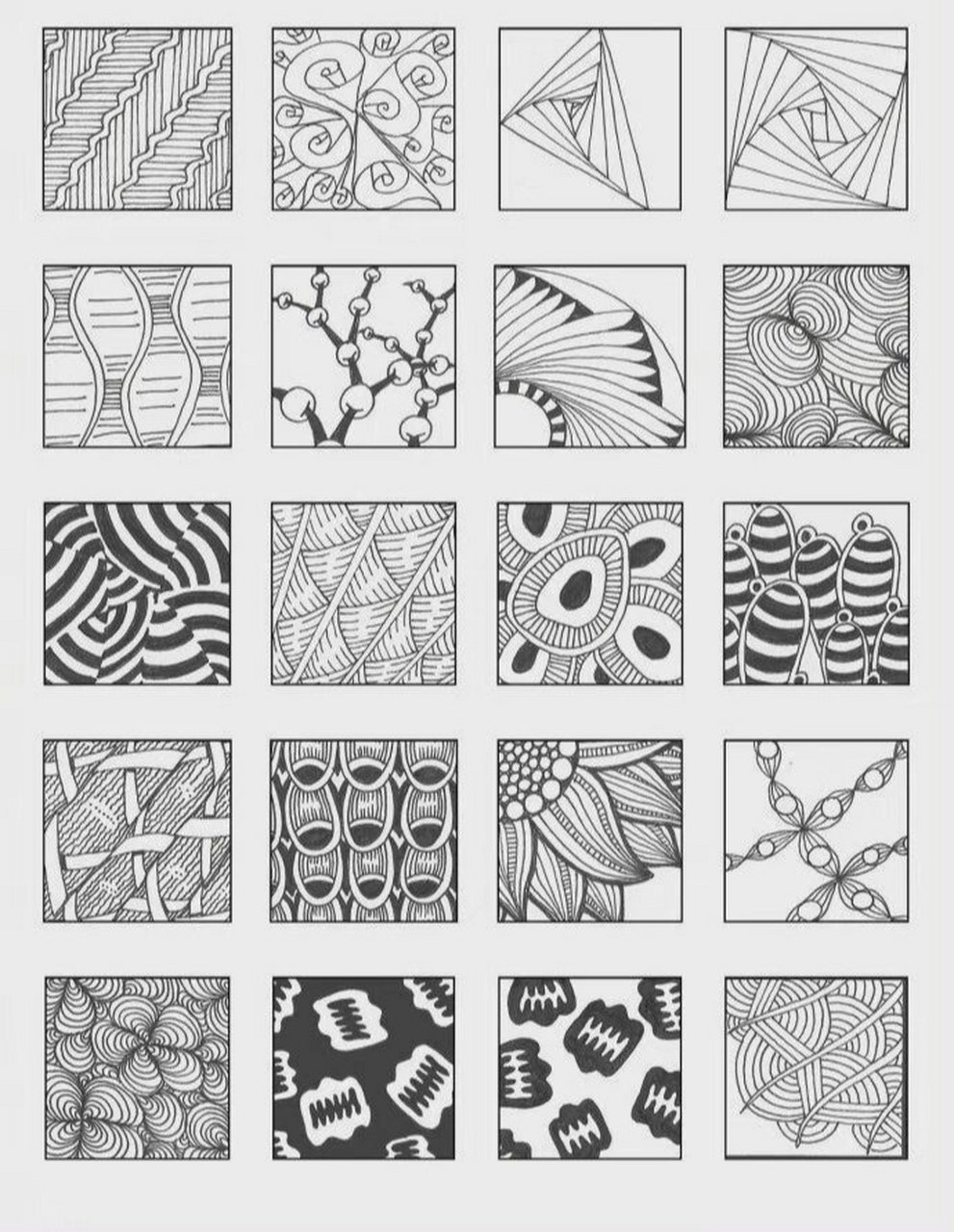 【传统纹样】简单花纹 传统纹样素材