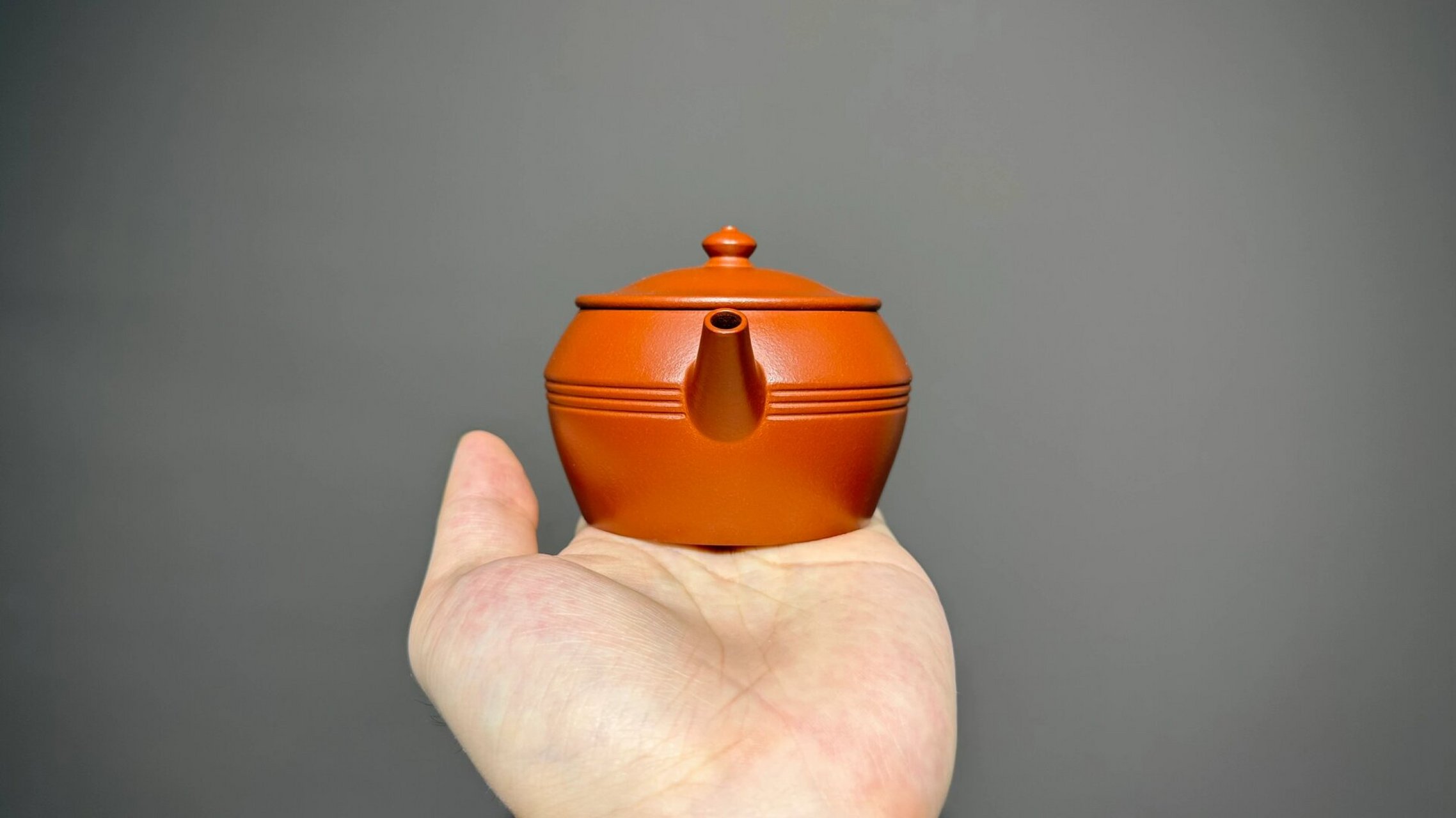 宜兴紫砂|汤宣武 大红袍石器时代·罍 龙德堂汤宣武紫砂壶作品 #茶器