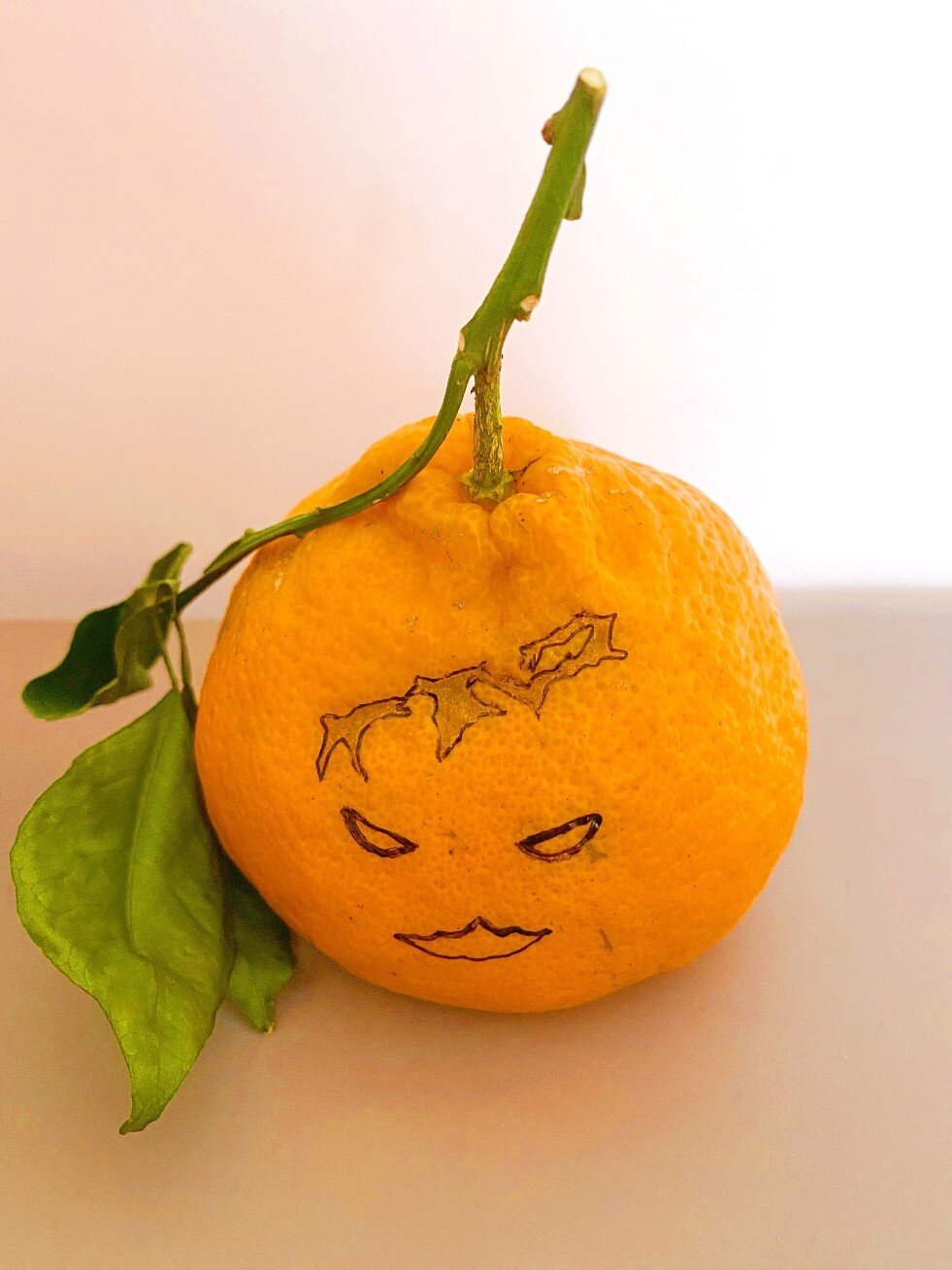 橘子表情包‖丑橘不丑不丑拒92简笔画