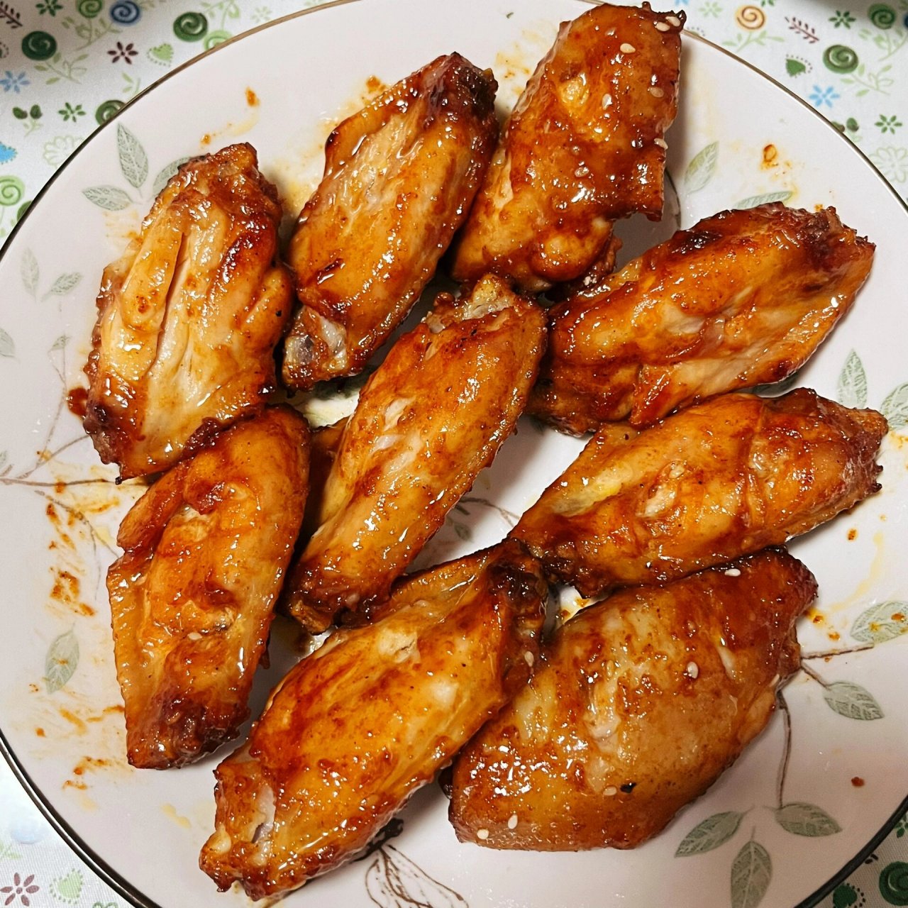 奥尔良烤翅烤箱版 还有人不会做这个烤翅我真的会伤心的好嘛 嘎嘎好吃