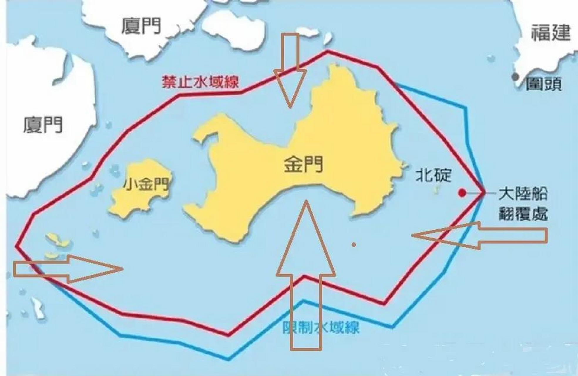 海峡中线图片