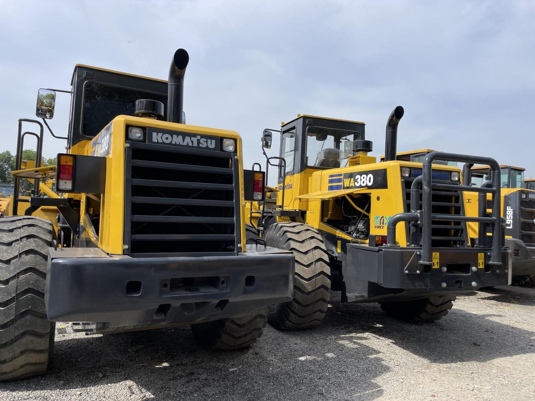 小松380装载机,准新车况,22万送到家!