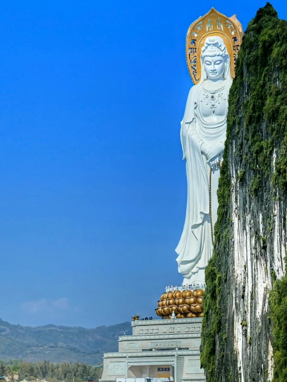 108米高南海观音,壮观无比,亚洲第一大佛像!南无阿弥陀佛!