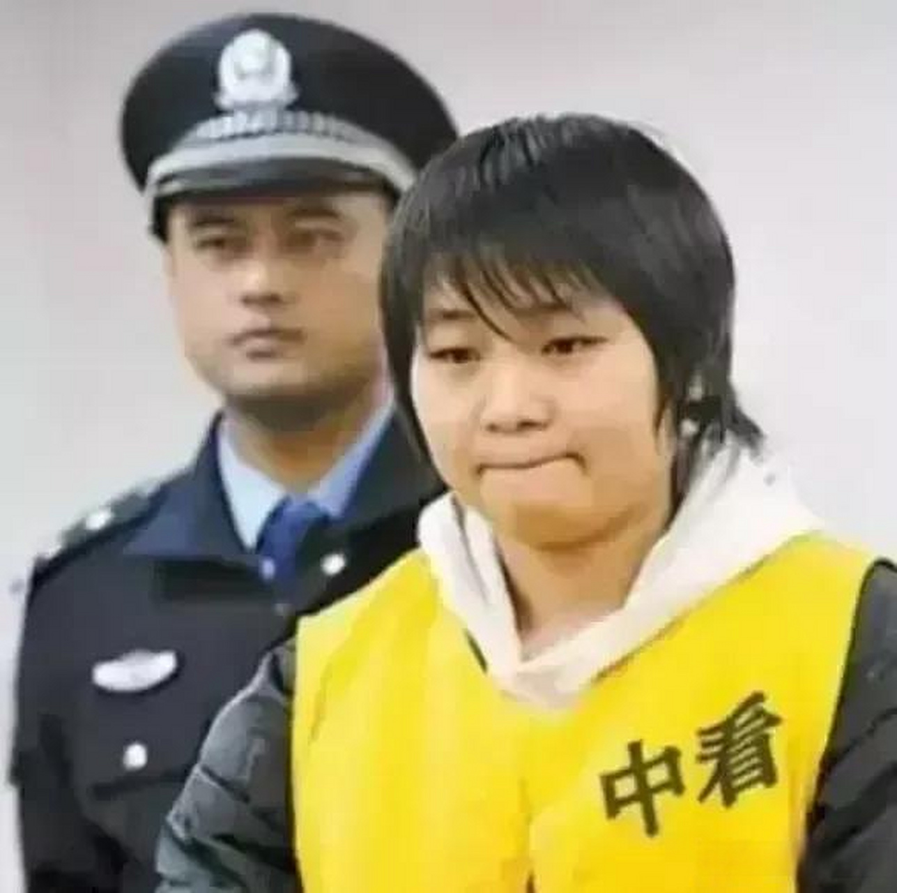 2010年,中山看守所,死刑犯齐萍萍,一张幼稚的小脸