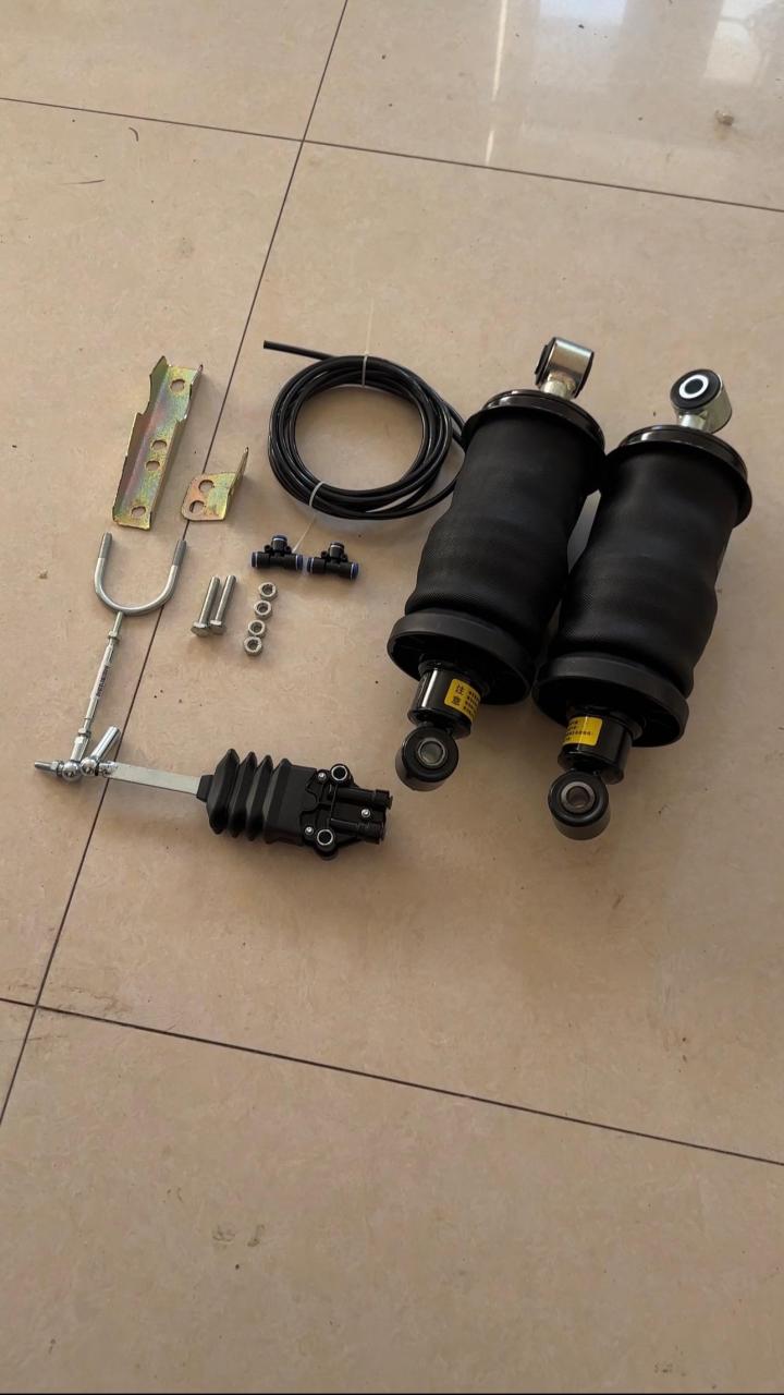 乘龙h7减震器升级加粗气囊悬浮.