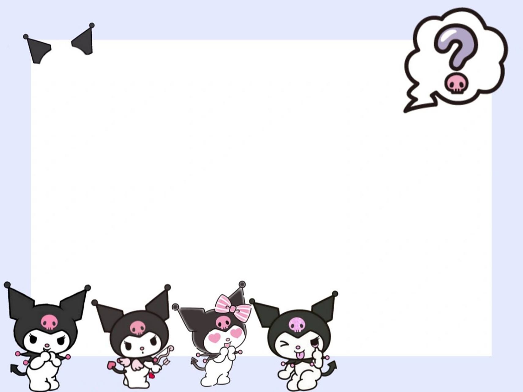 ppt背景图|库洛米 又一位小姐妹要的背景图,大家想要背景图可以私我哦