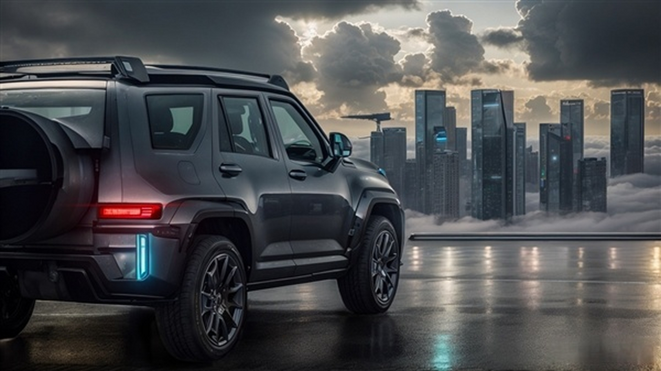 太帅了!#坦克700hi4t# 坦克700 hi4-t黑金版官图:v6双涡轮 电机超暴躁