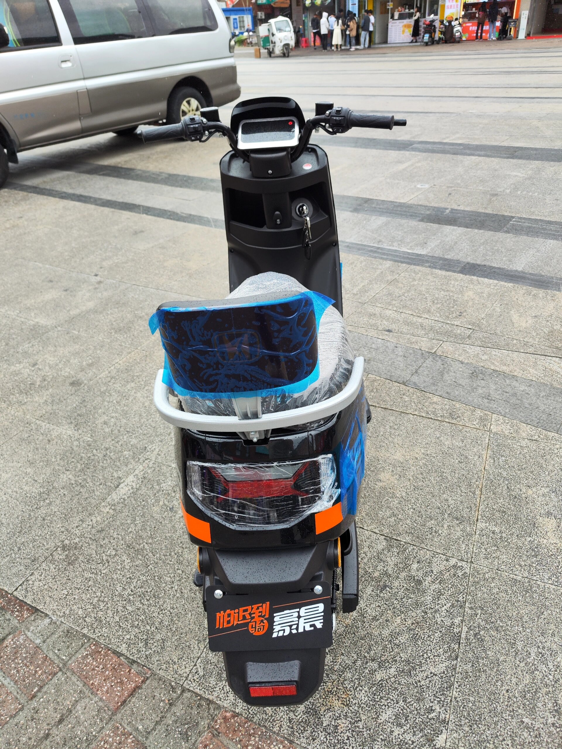 全新72v20a电动车 豪晨高速电摩 6772v20a电瓶,特价2299元 67前后