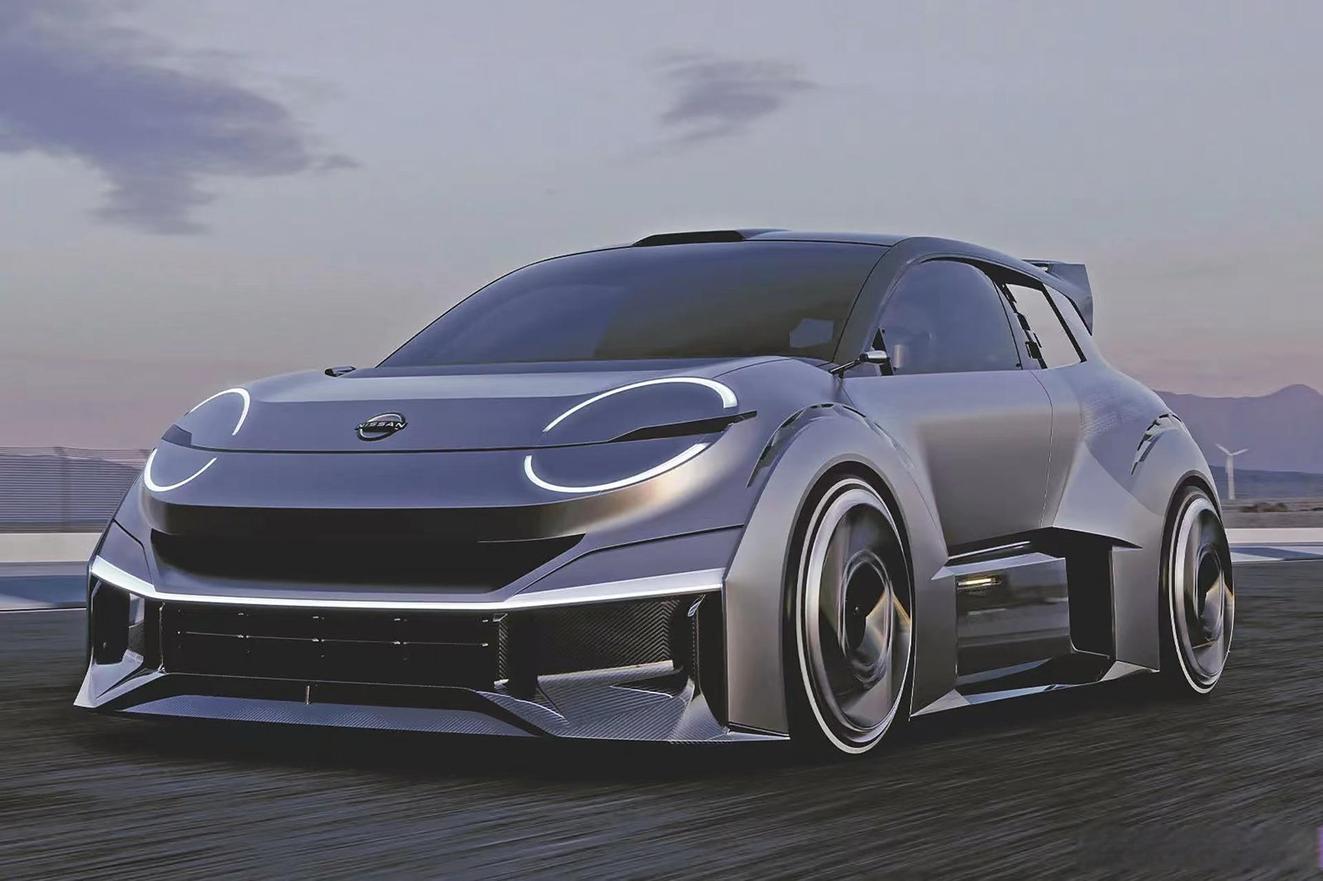 早[爱你]  日产公布的城市电动概念车 micra,非常科幻/机甲/赛博朋克