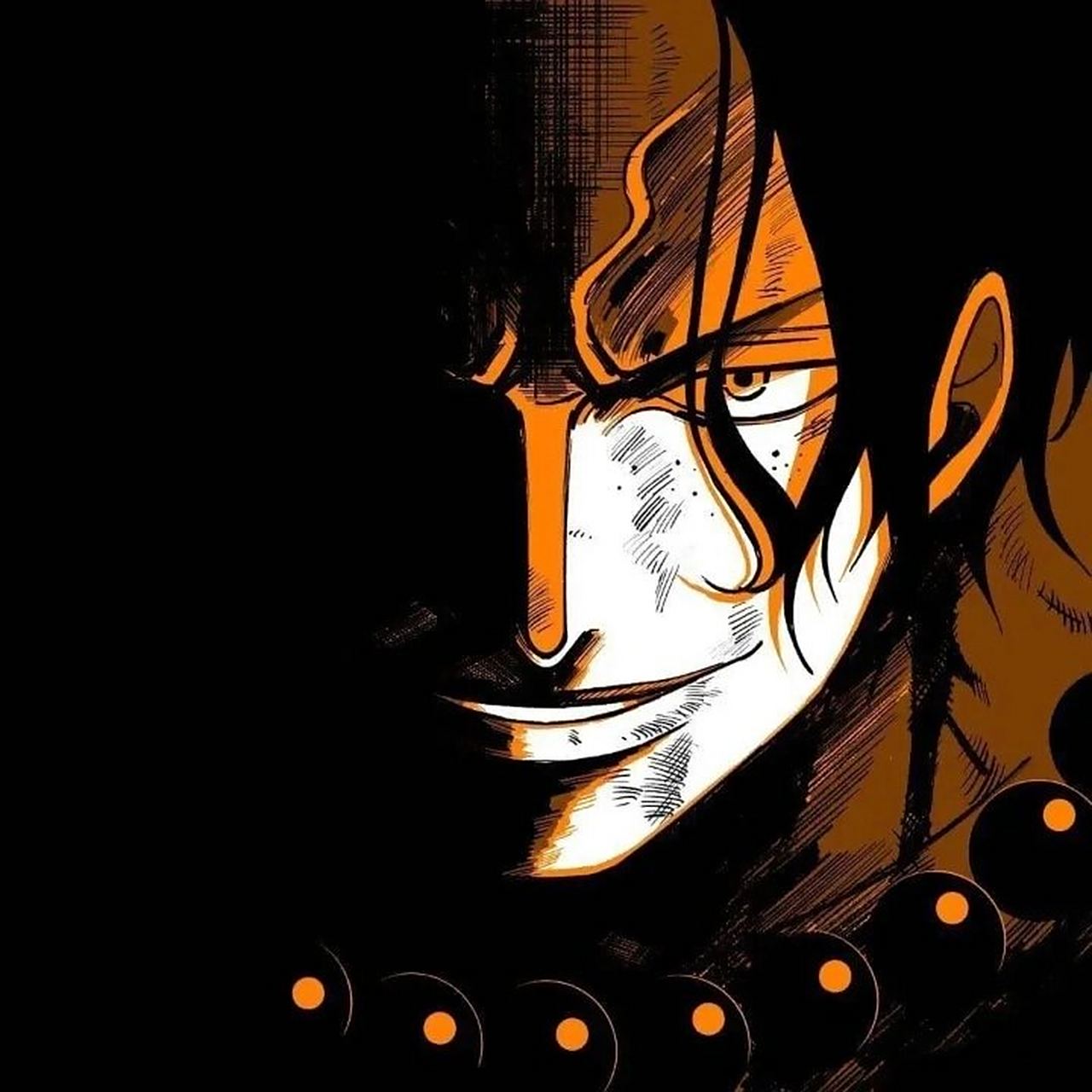 海贼王暗黑系头像(十)火拳艾斯