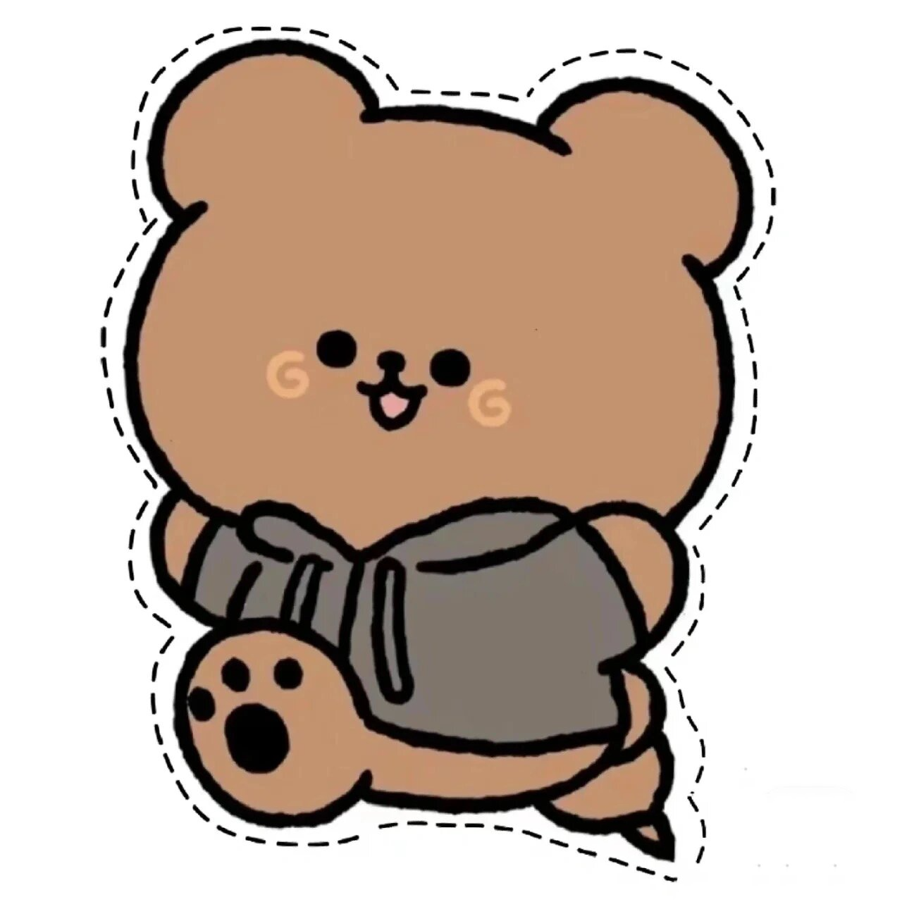 幼儿园卡通动物简笔画素材 幼儿园卡通简笔画素材