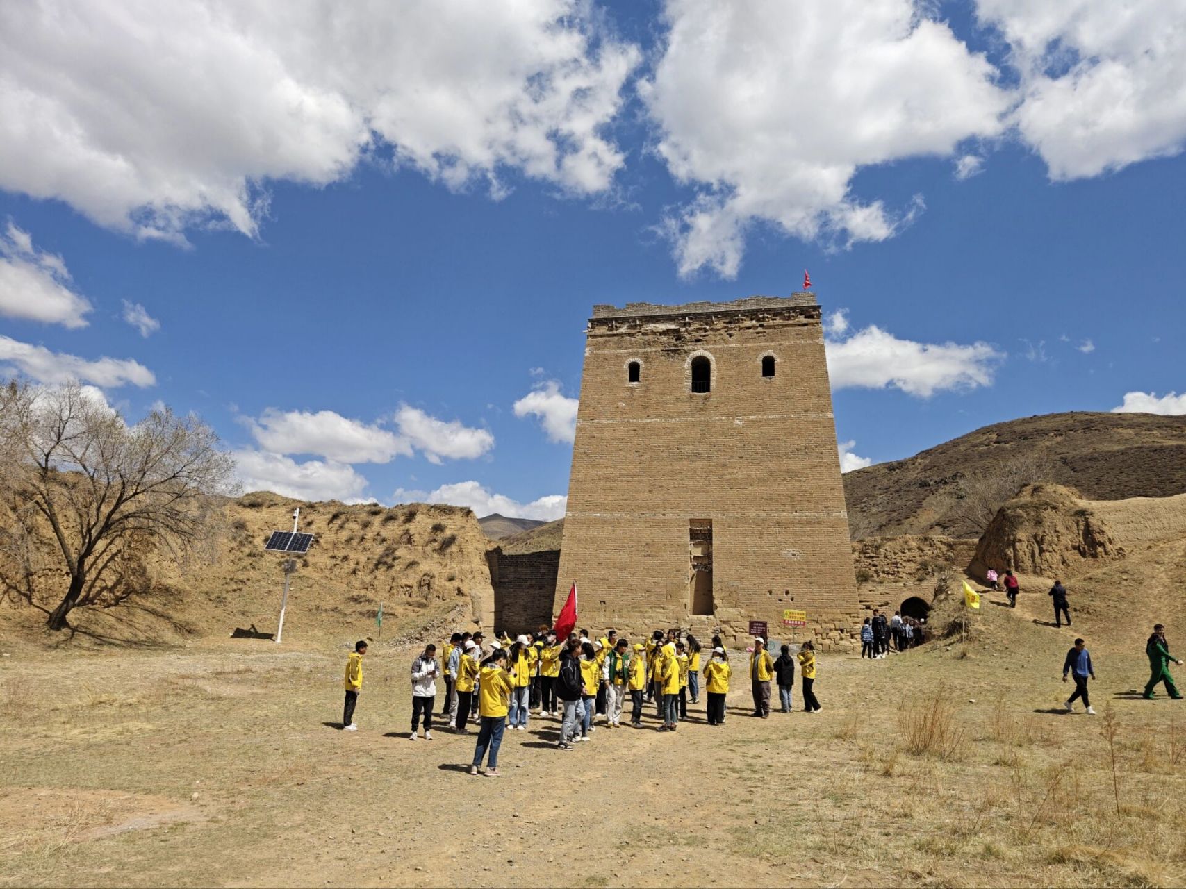 左云摩天岭长城古堡 塞外边镇大同,曾经是古代兵家必争之地,风和日丽