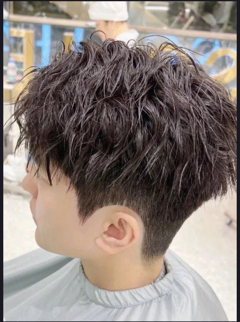 烟花烫发型推荐 适合所有男生脸型的发型,谁烫谁帅