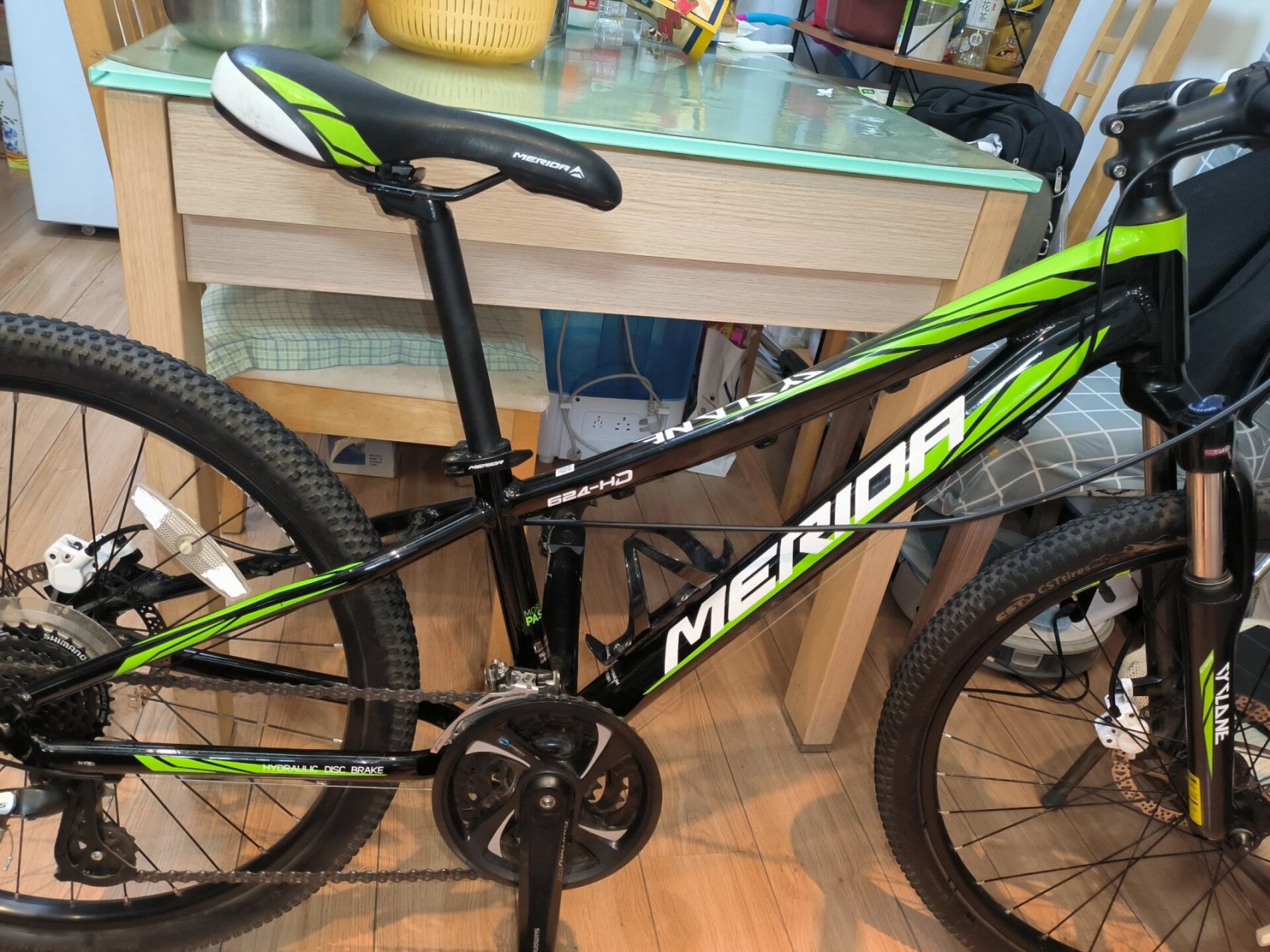 北京转让 美利达 达卡624 儿童青少年山地车     去年朋友送的,接近