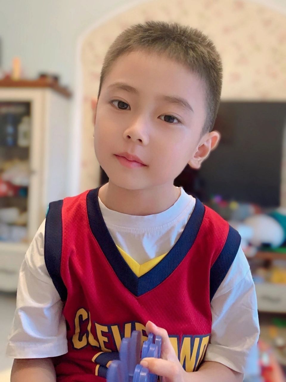 男宝宝寸头发型参考,儿子的寸头可还行02?