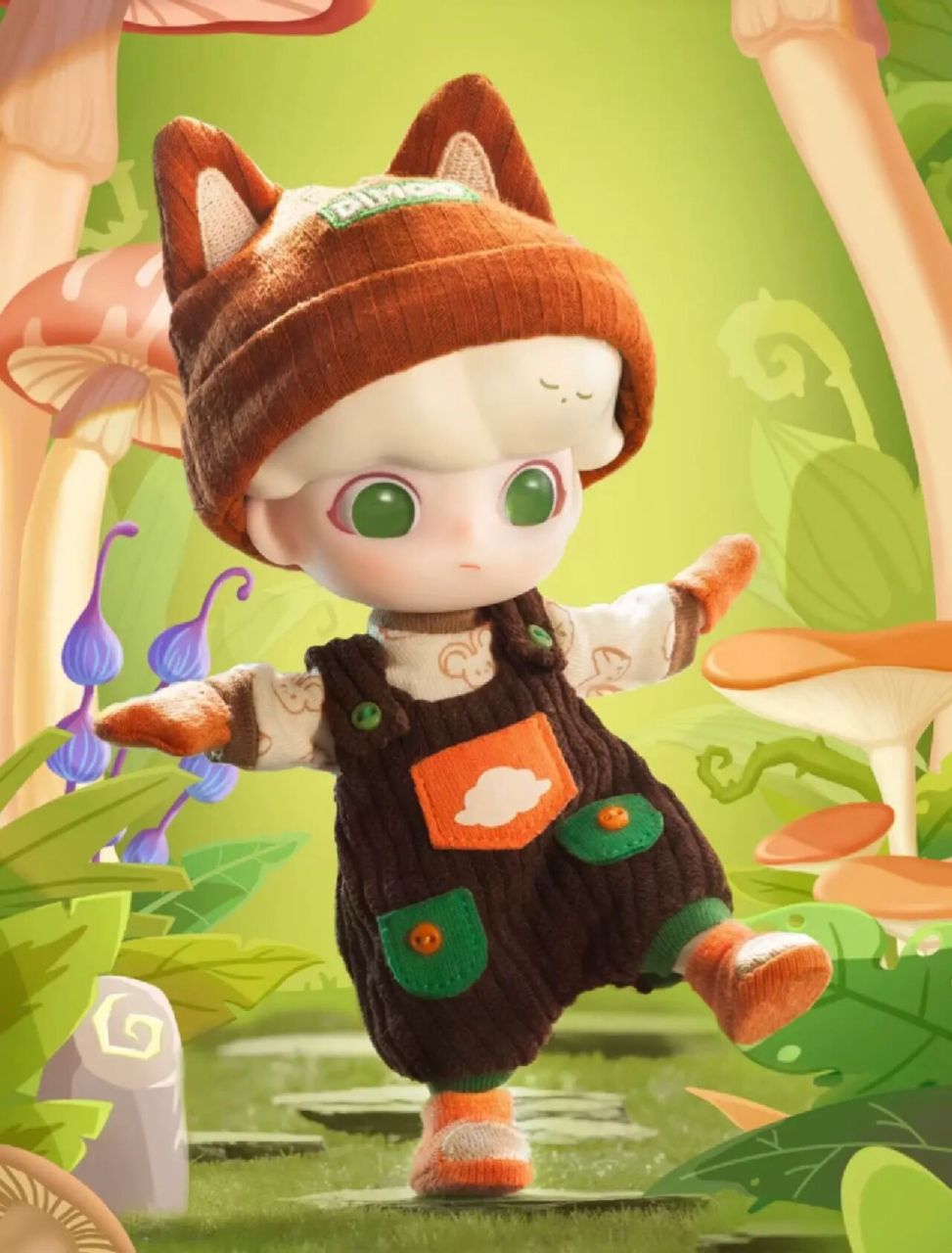 dimoo森林小狐狸可动人偶 dimoo可动人偶又添新成员 dimoo森林小狐狸