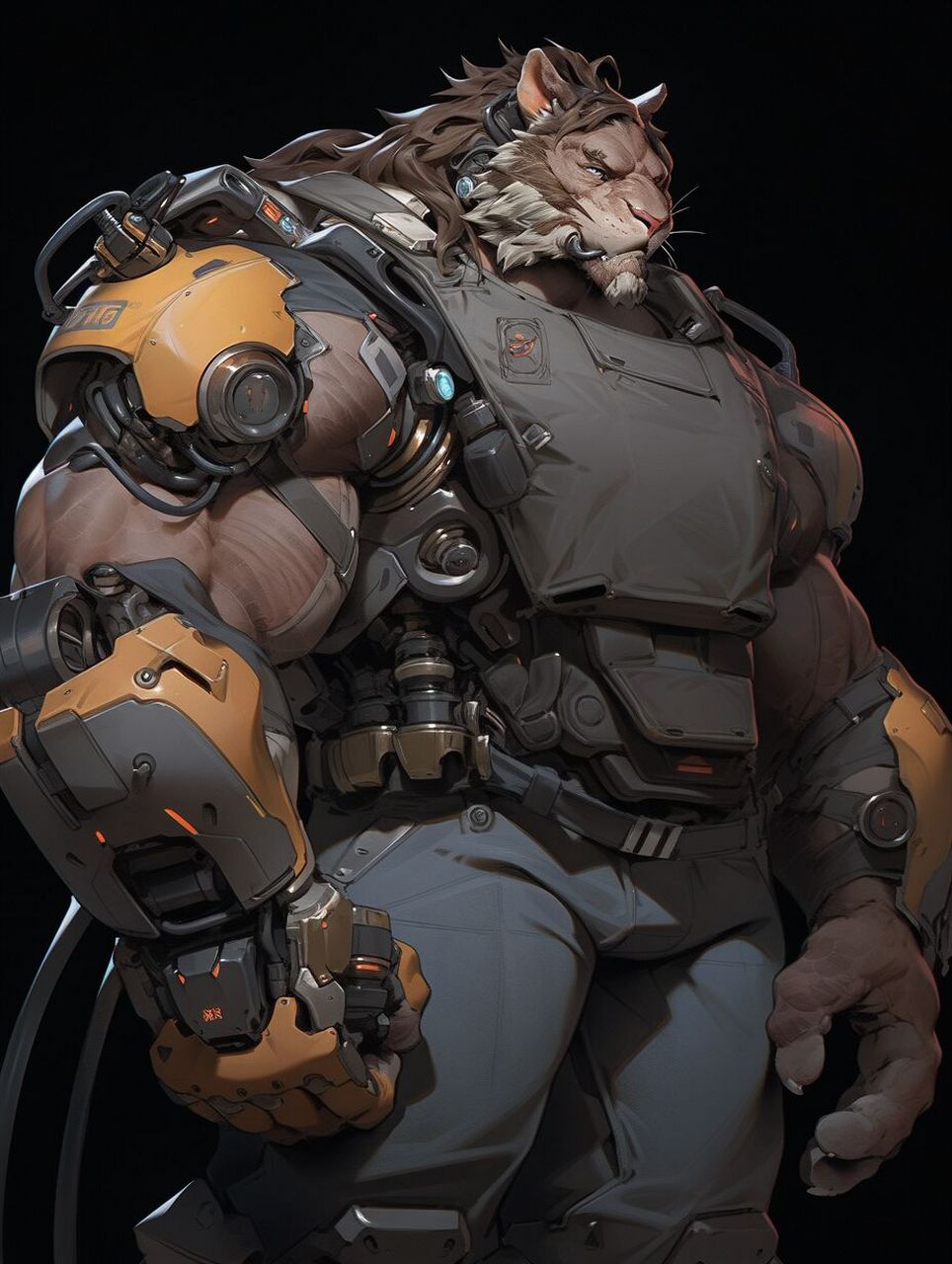 改造战士|狮子队 改造战士第二弹,被改造成兽人的超级士兵.