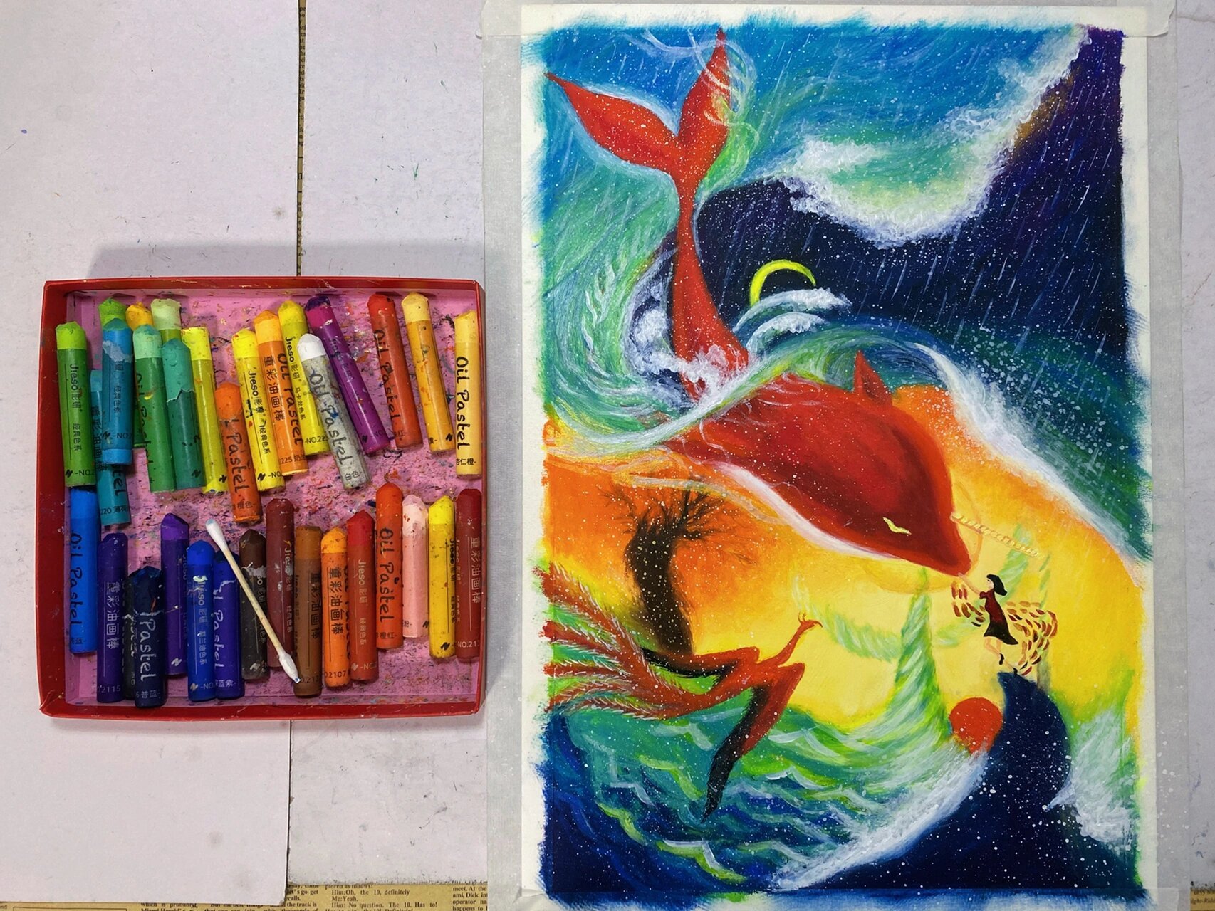 36 | 大鱼海棠(附过程) 北冥有鱼,其名为鲲.南海有棠,其名为椿.