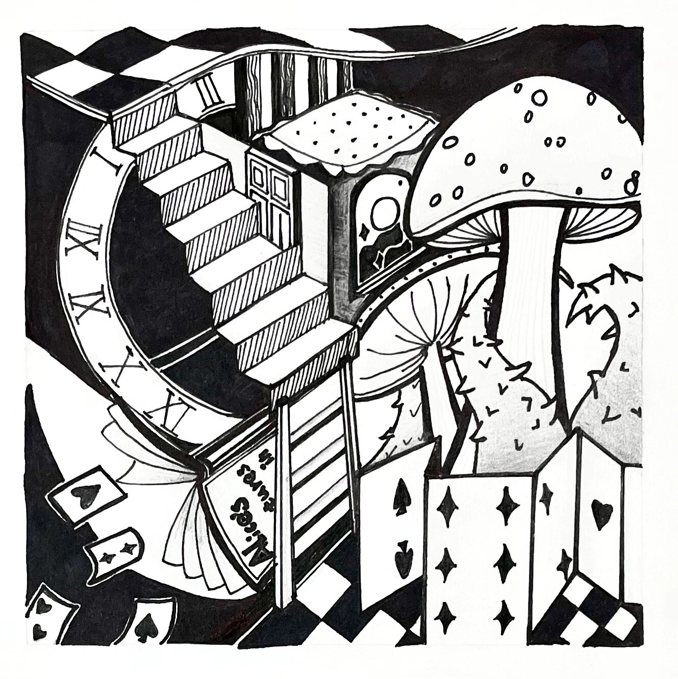 矛盾空间设计构成作业