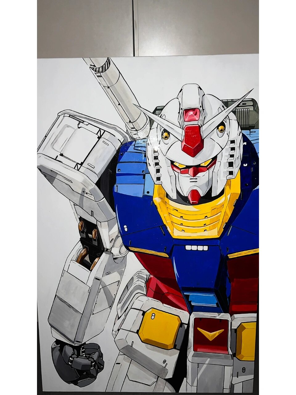 元祖高达丙烯夜光画