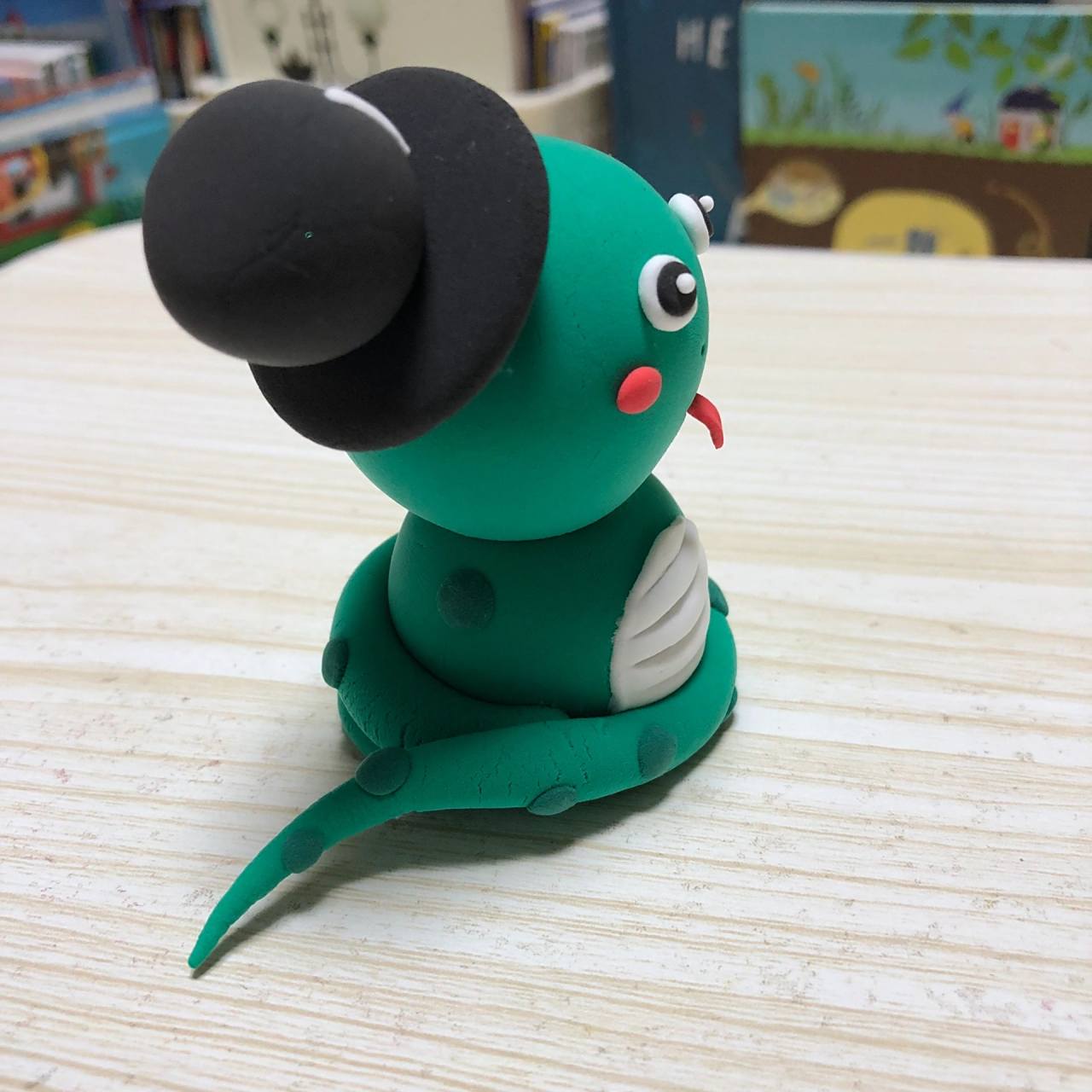 超轻粘土,十二生肖之小蛇,蛇      十二生肖之小蛇