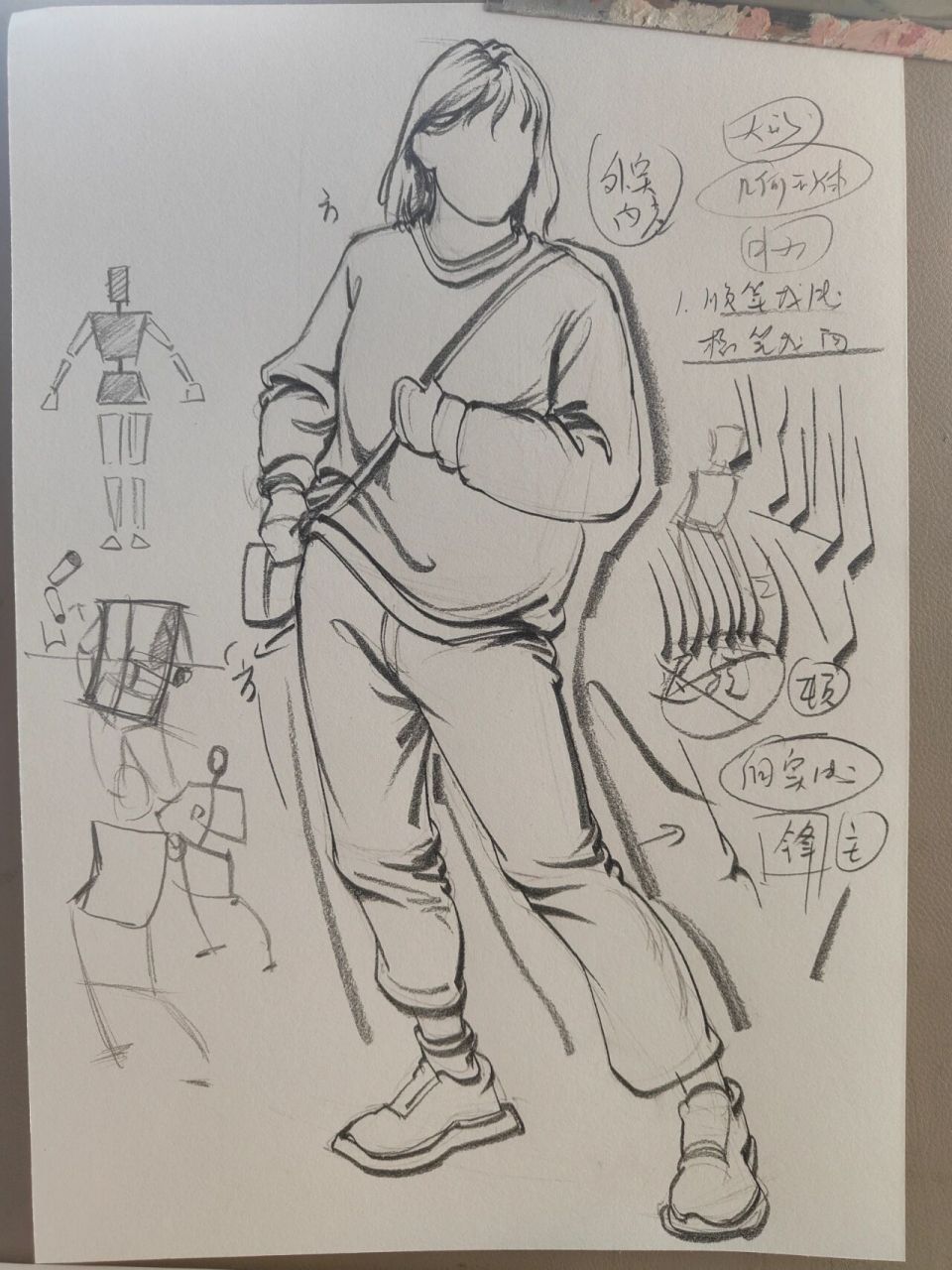 速写入门基础, 高二速写入门基础,简单直接,易学易懂. 画