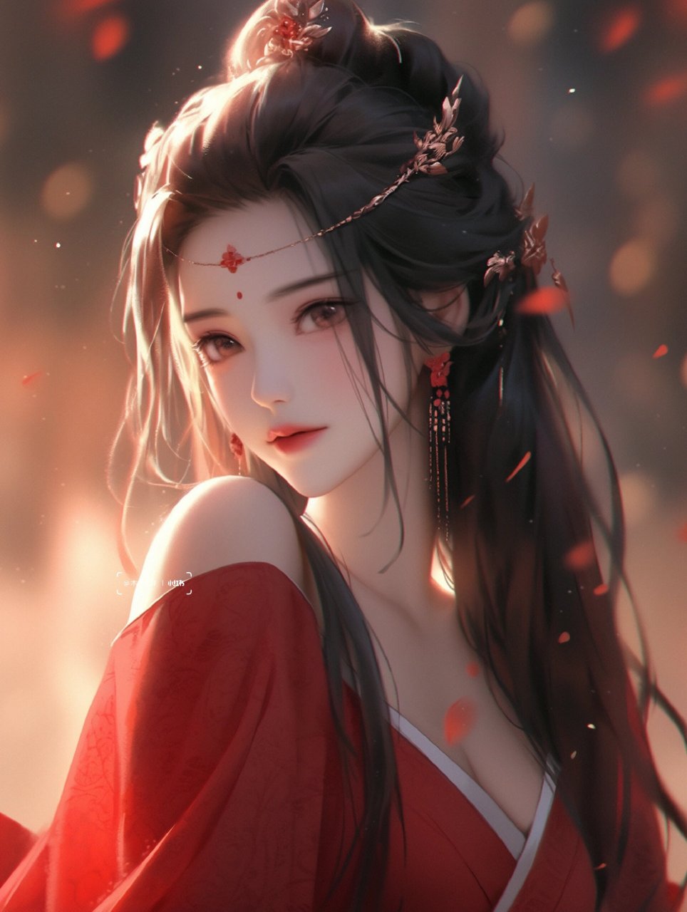 汉服|原创古风美女壁纸头像|国风高清壁纸