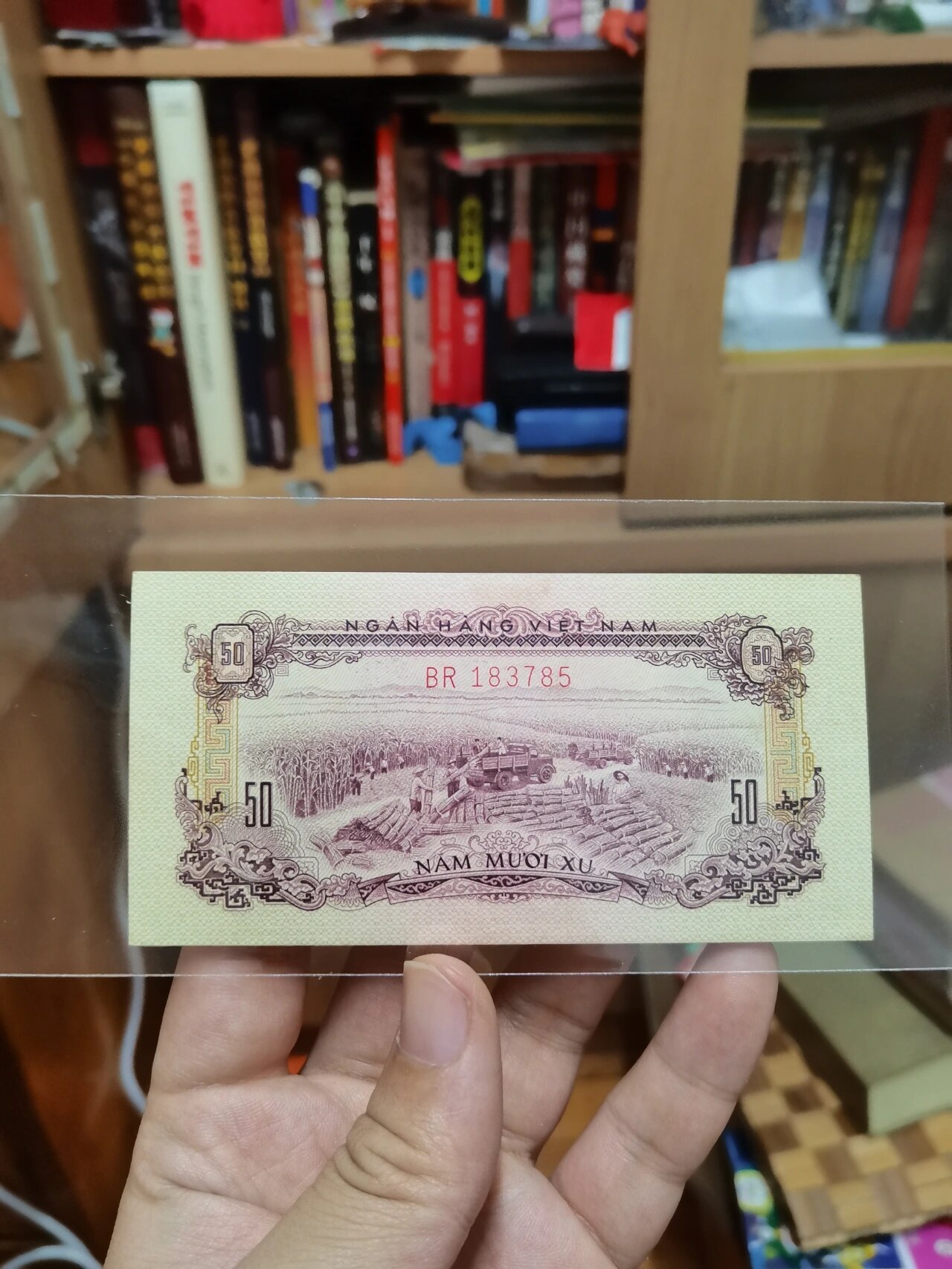 一些中国代印的越南纸币