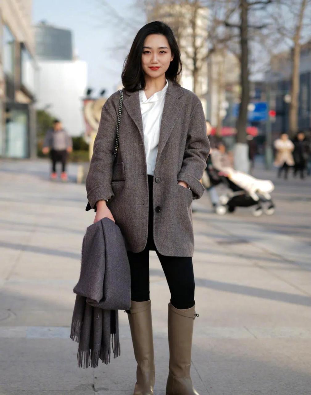 日常穿搭!气质美女穿搭!