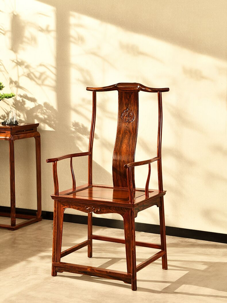 官帽椅,适合中国人的一把椅子~~ · 	 四出头官帽椅:"北官"之大气,四