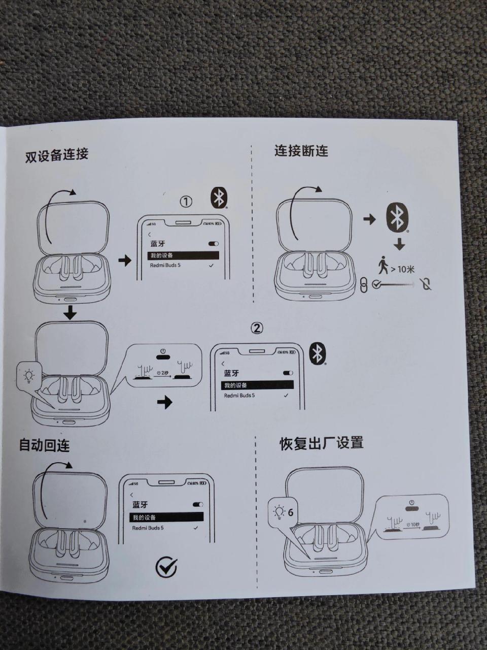 sansui蓝牙耳机说明书图片